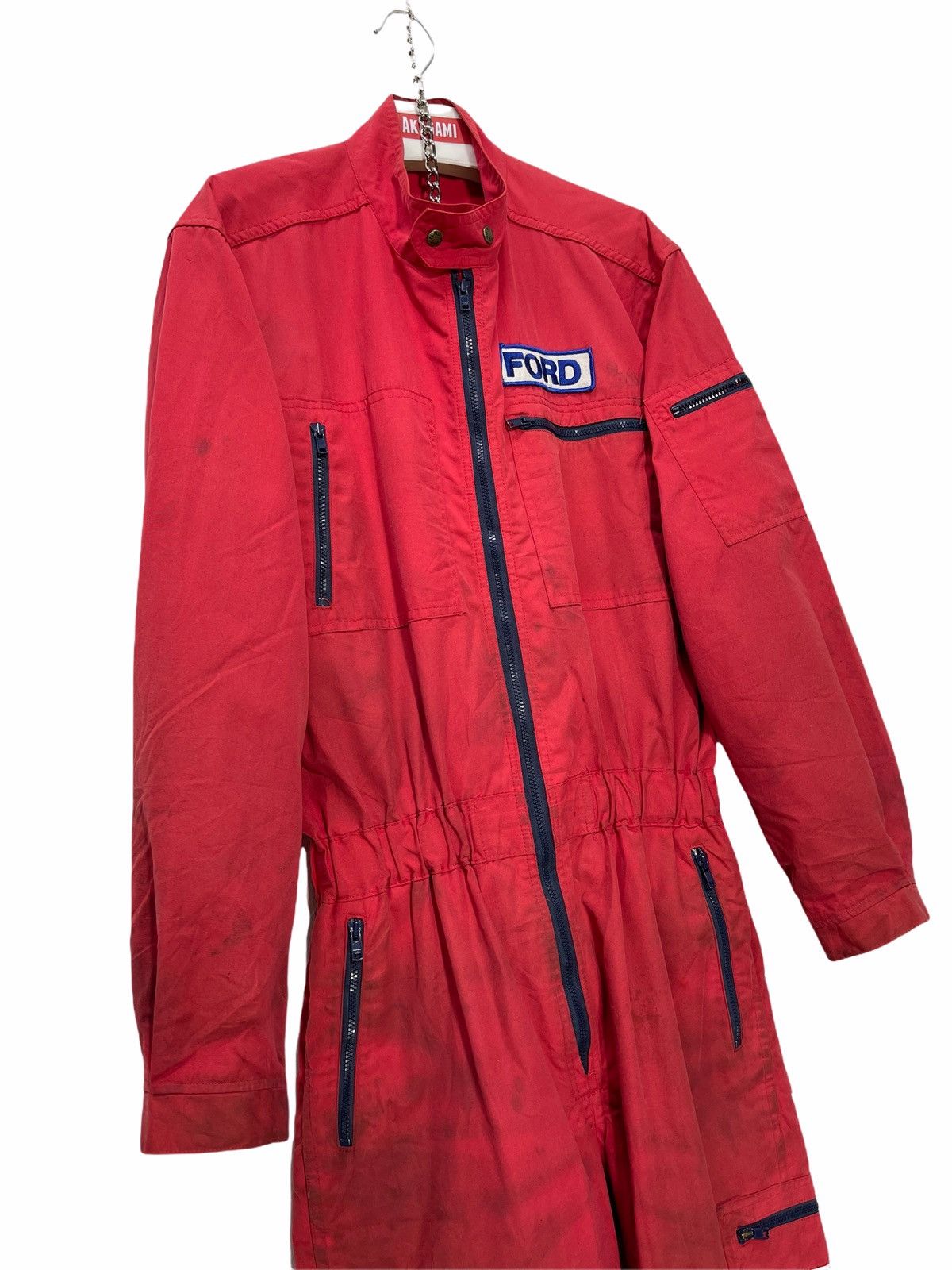 Ford Vtg 90s Ford Mechanic Overalls Jumpsuit 18🟩 Size US 32 / EU 48 - 7 Thumbnail