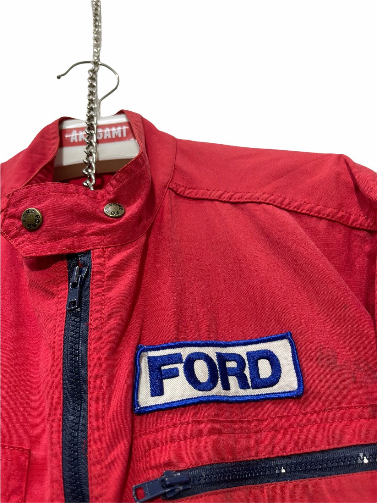 Ford Vtg 90s Ford Mechanic Overalls Jumpsuit 18🟩 Size US 32 / EU 48 - 10 Thumbnail