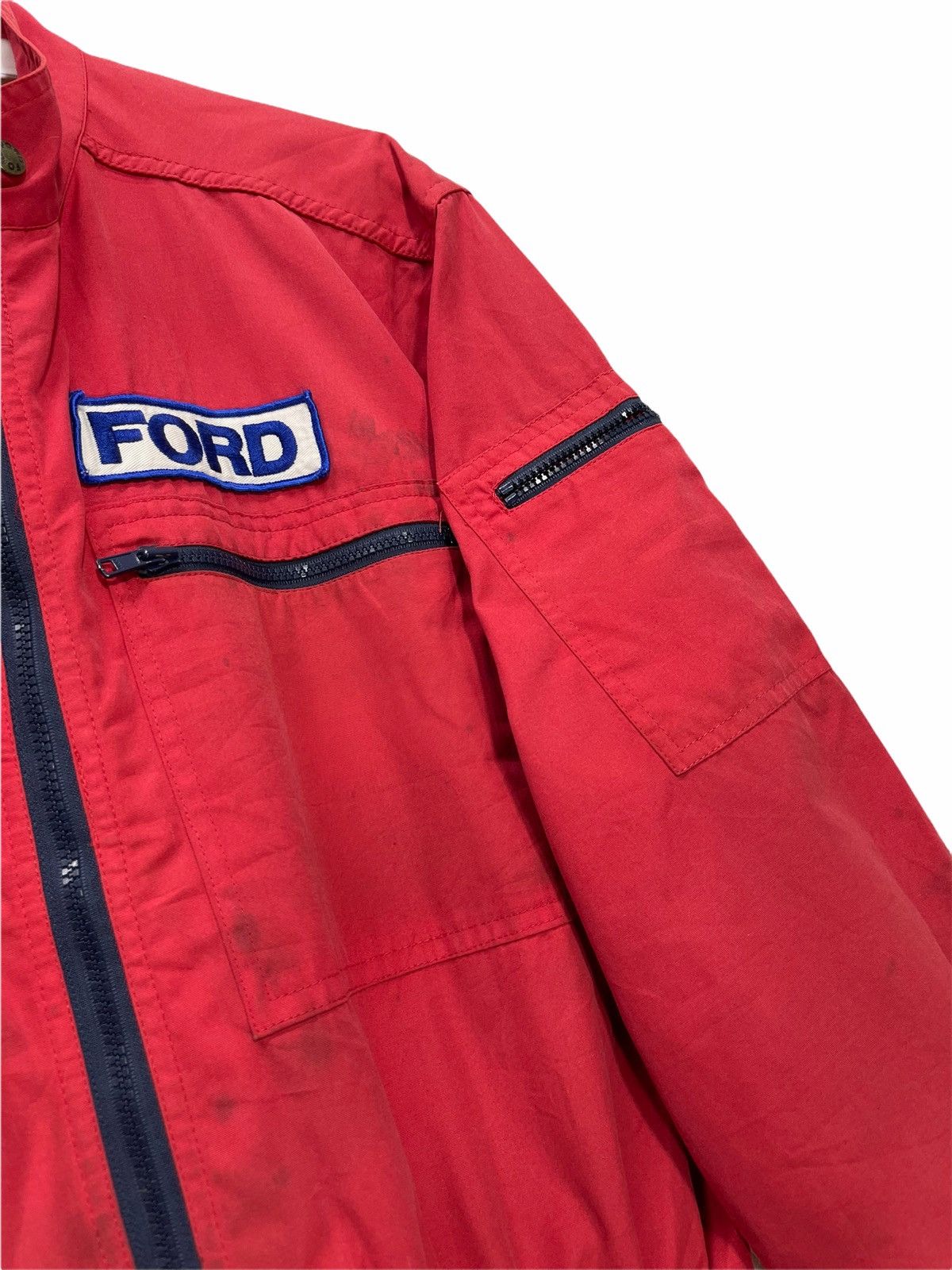 Ford Vtg 90s Ford Mechanic Overalls Jumpsuit 18🟩 Size US 32 / EU 48 - 9 Thumbnail