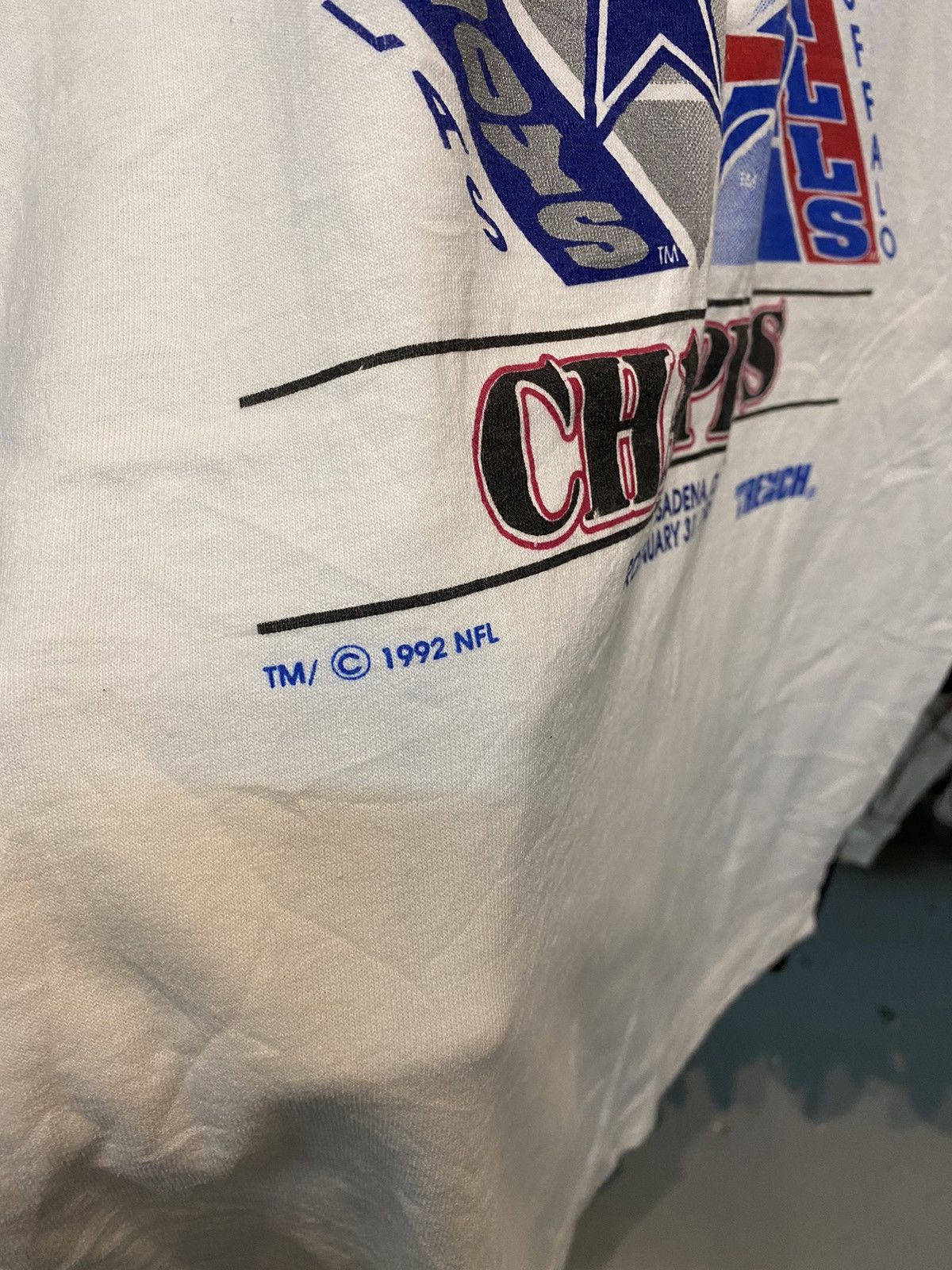 NFL × Other × Vintage Vintage Dallas Cowboys Vs Buffalo Bills NFL 1993 Size US L / EU 52-54 / 3 - 3 Thumbnail