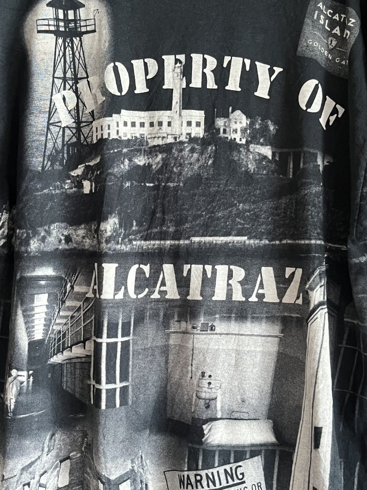 Vintage Property of alcatraz ft63 Size US XL / EU 56 / 4 - 5 Thumbnail