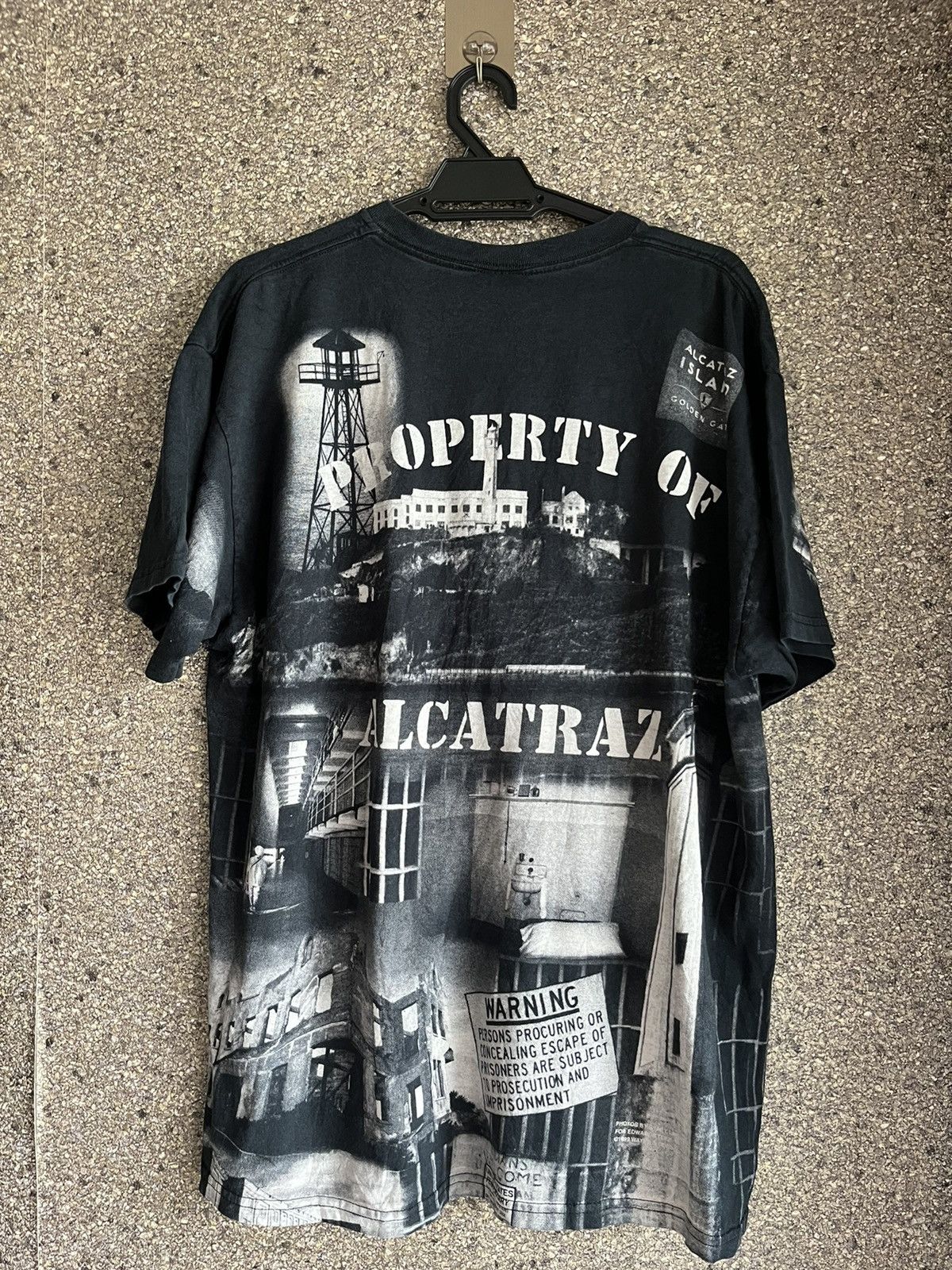 Vintage Property of alcatraz ft63 Size US XL / EU 56 / 4 - 4 Thumbnail