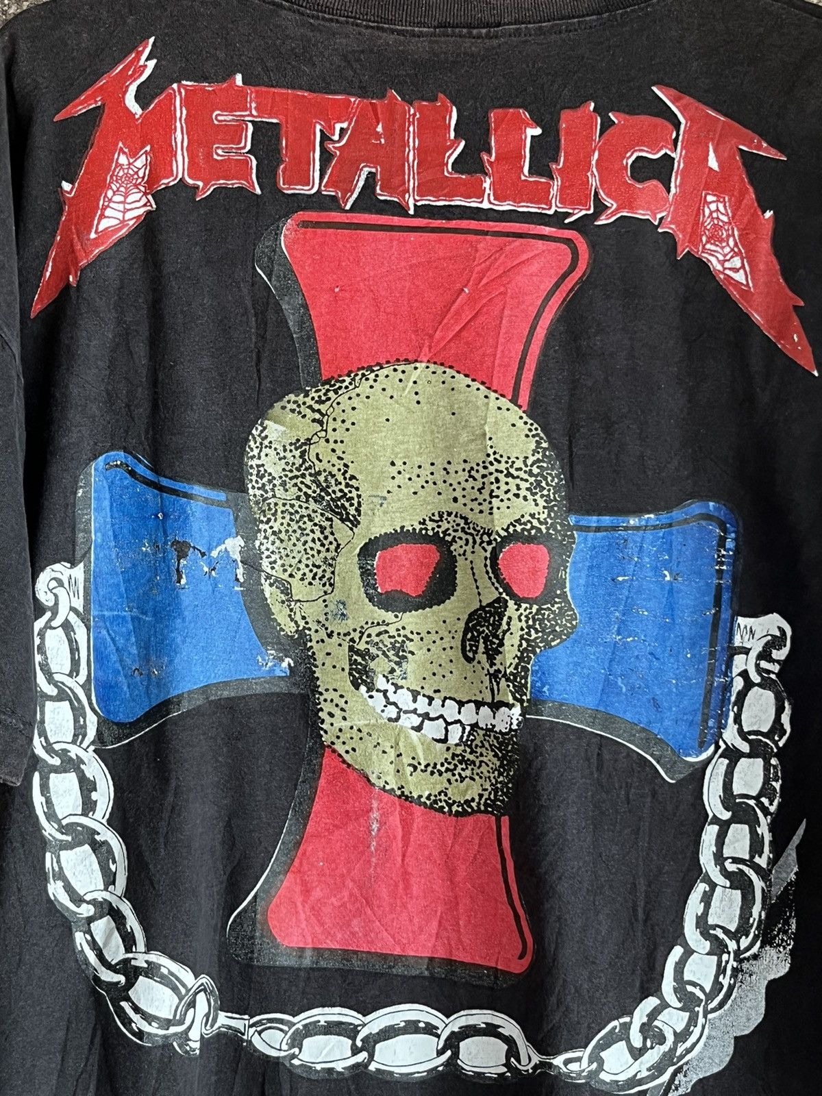 Vintage Metallica ft63 Size US XL / EU 56 / 4 - 4 Thumbnail