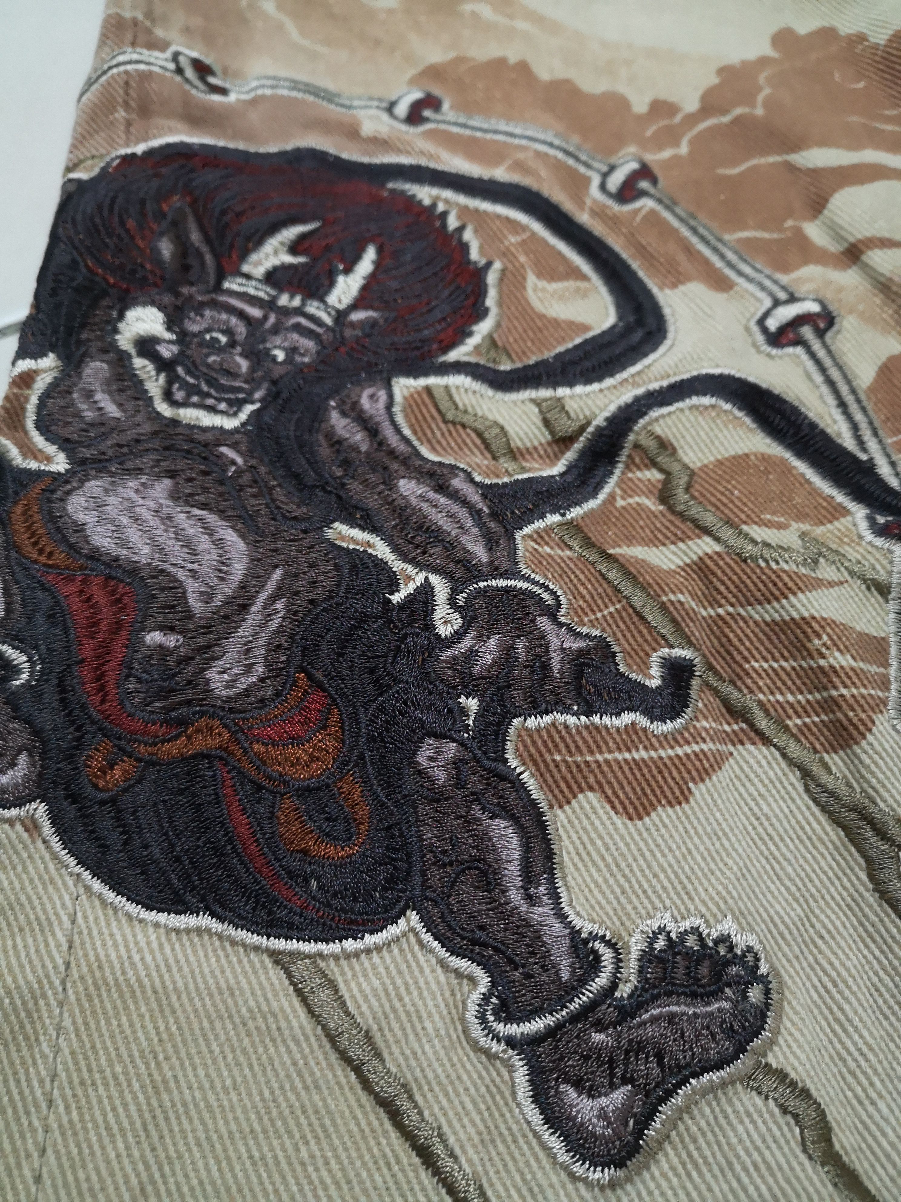 Japanese Brand Japanese 🇯🇵 Kurakuri Tamashi Rare Denim Jeans Size US 33 - 12 Thumbnail
