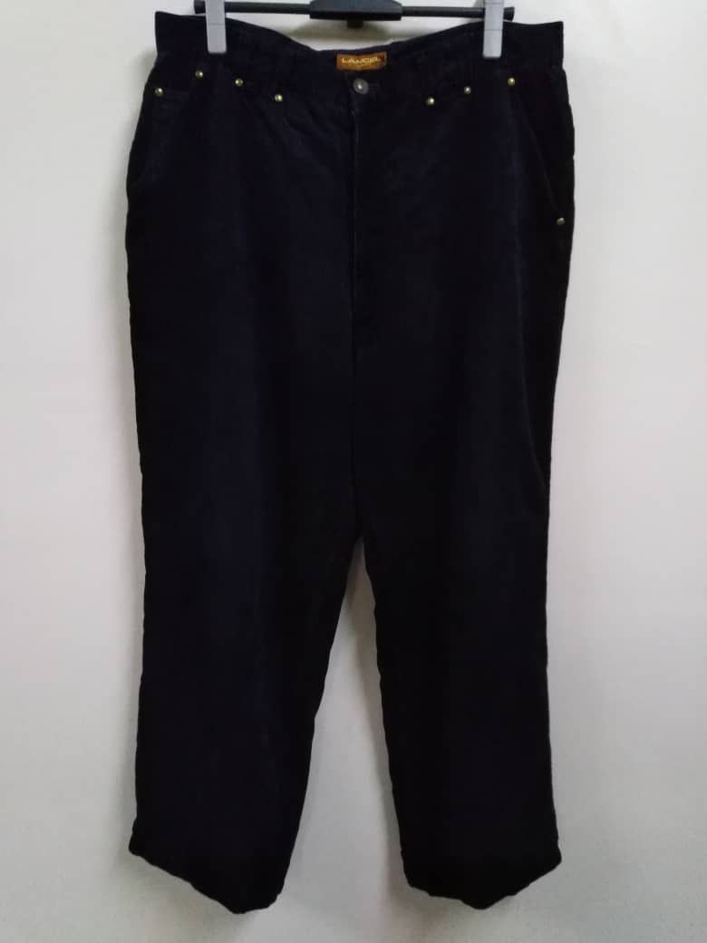 Lancel BAGGY Lancel Paris Comfort Corduroy Pant Size US 36 / EU 52 - 2 Thumbnail