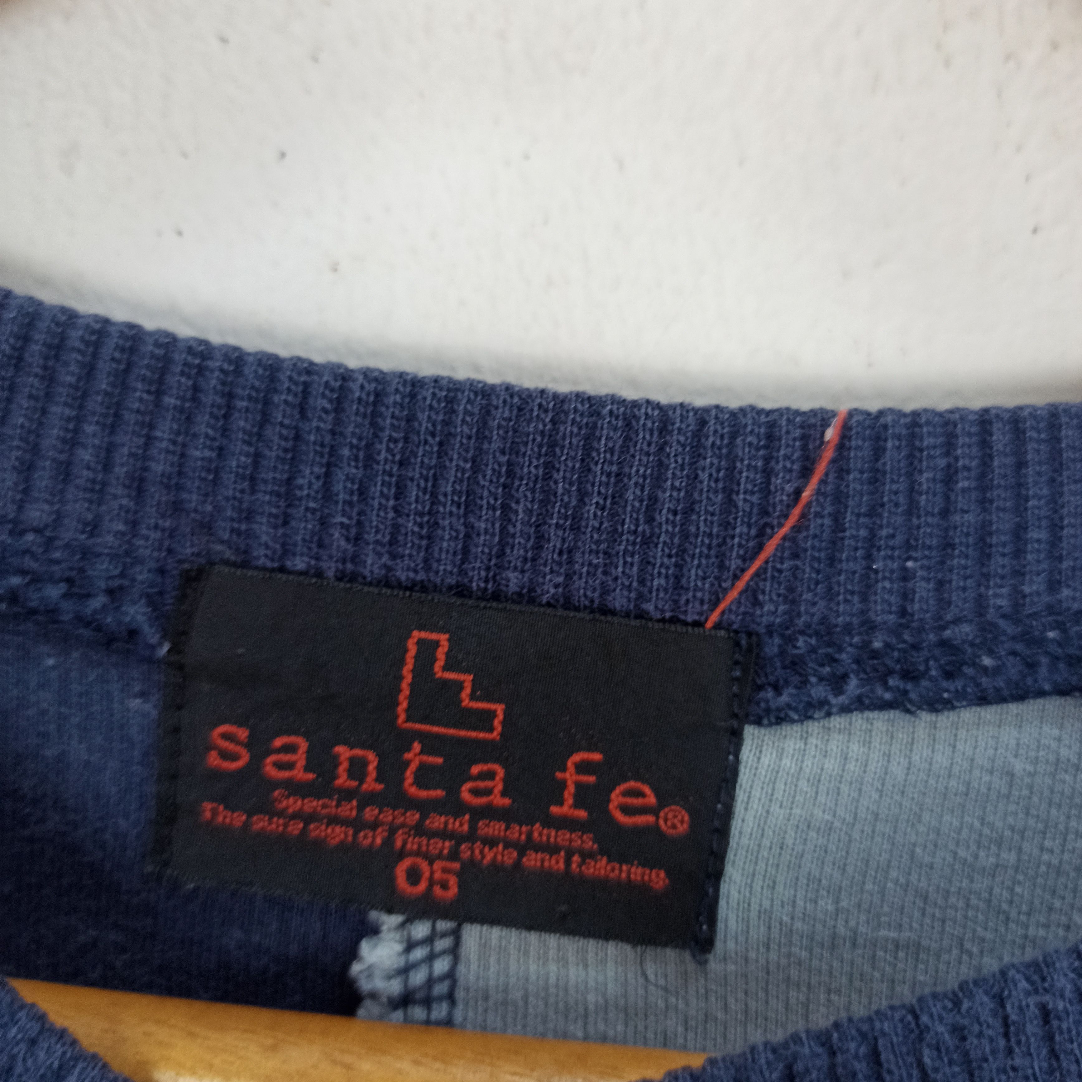 Japanese Brand 🔥STEALS🔥 Santa Fe Sweatshirt Crewneck Embroidered Big Logo Size US XL / EU 56 / 4 - 7 Thumbnail