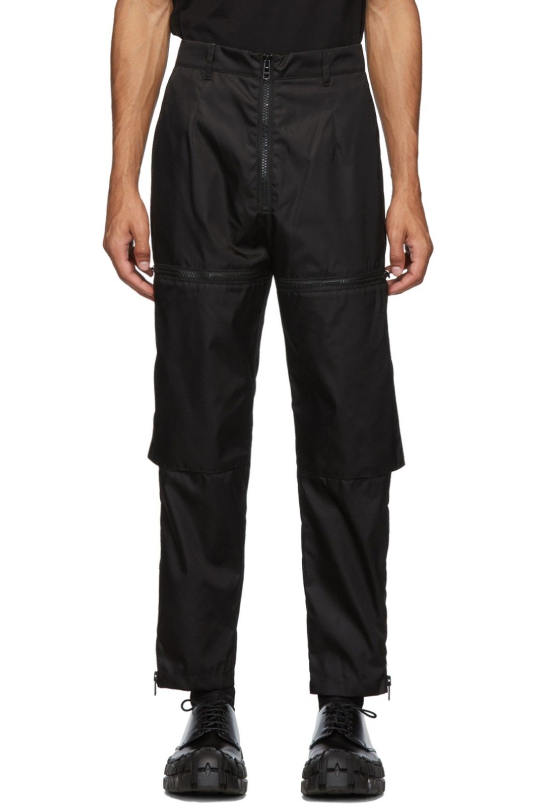 Prada Prada Gabardine Zip-Detail Trousers Size US 34 / EU 50 - 11 Thumbnail