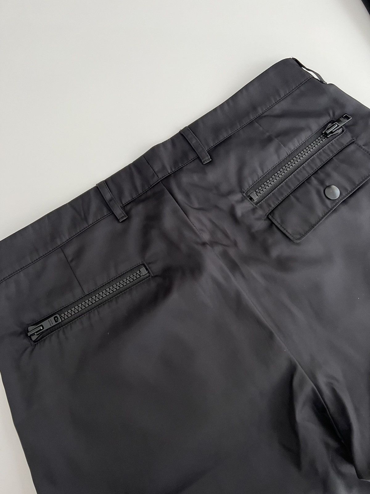 Prada Prada Gabardine Zip-Detail Trousers Size US 34 / EU 50 - 8 Thumbnail