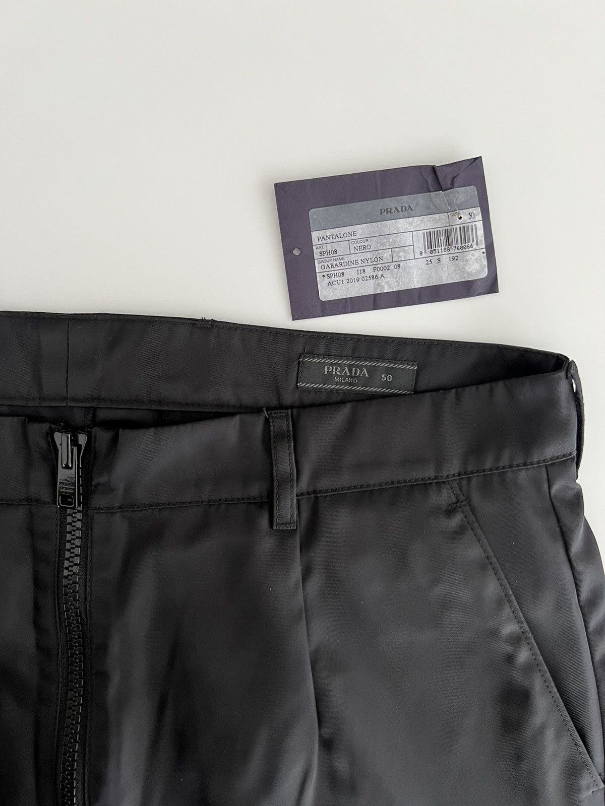 Prada Prada Gabardine Zip-Detail Trousers Size US 34 / EU 50 - 7 Thumbnail
