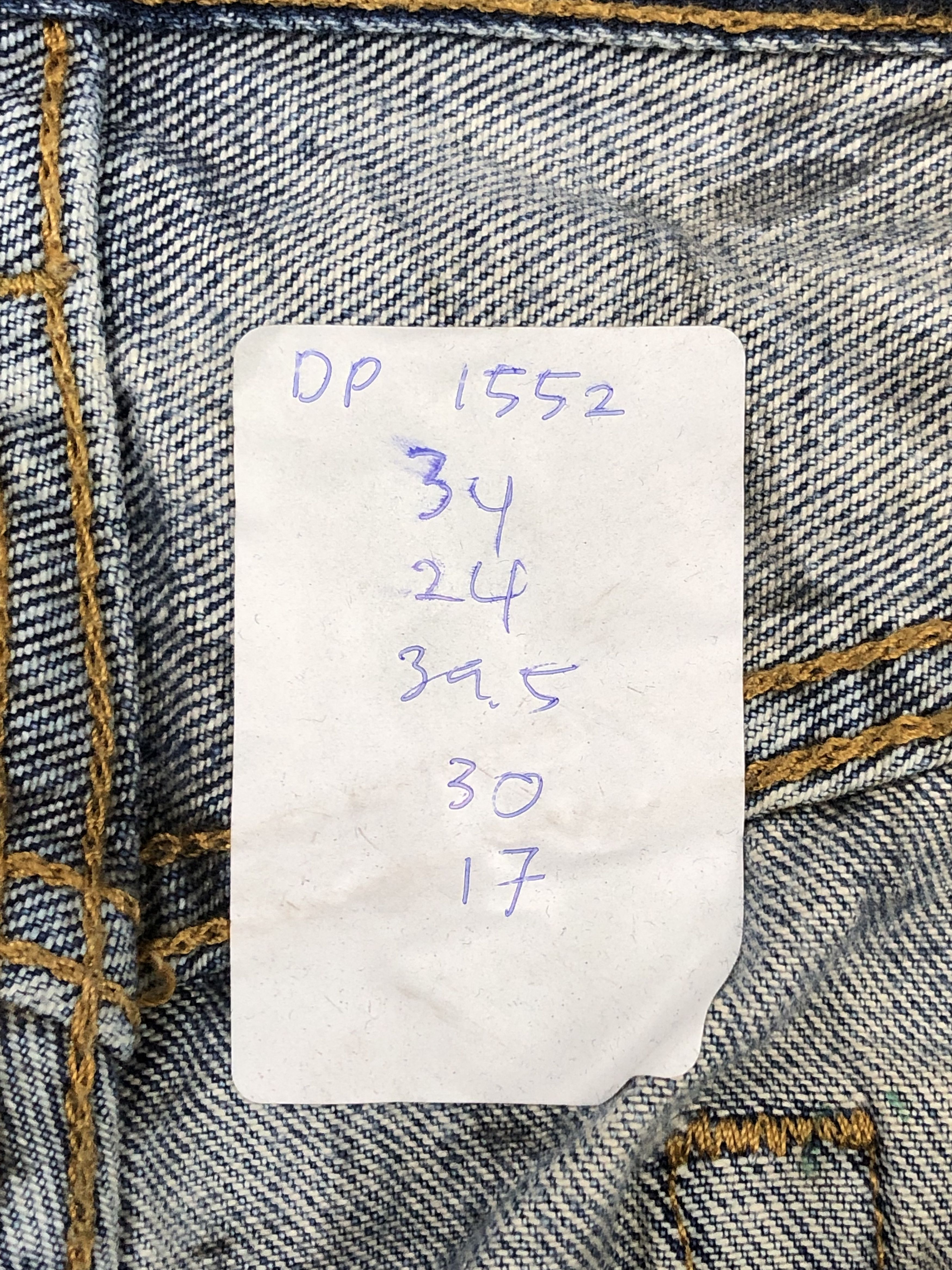 Levi's Vintage Levis 501 Faded Blue Jeans DP1552 Size US 34 / EU 50 - 16 Thumbnail