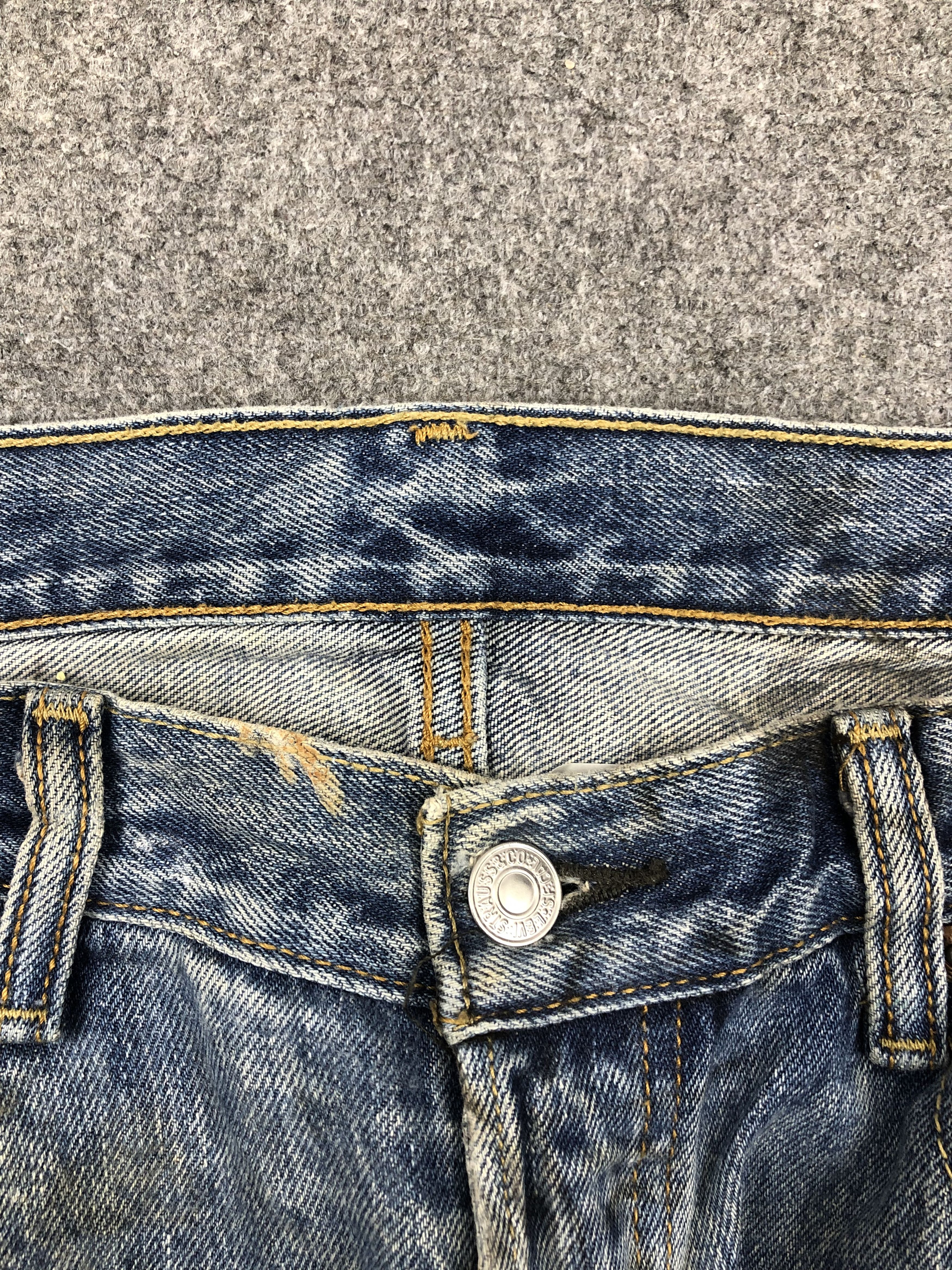 Levi's Vintage Levis 501 Faded Blue Jeans DP1552 Size US 34 / EU 50 - 13 Thumbnail