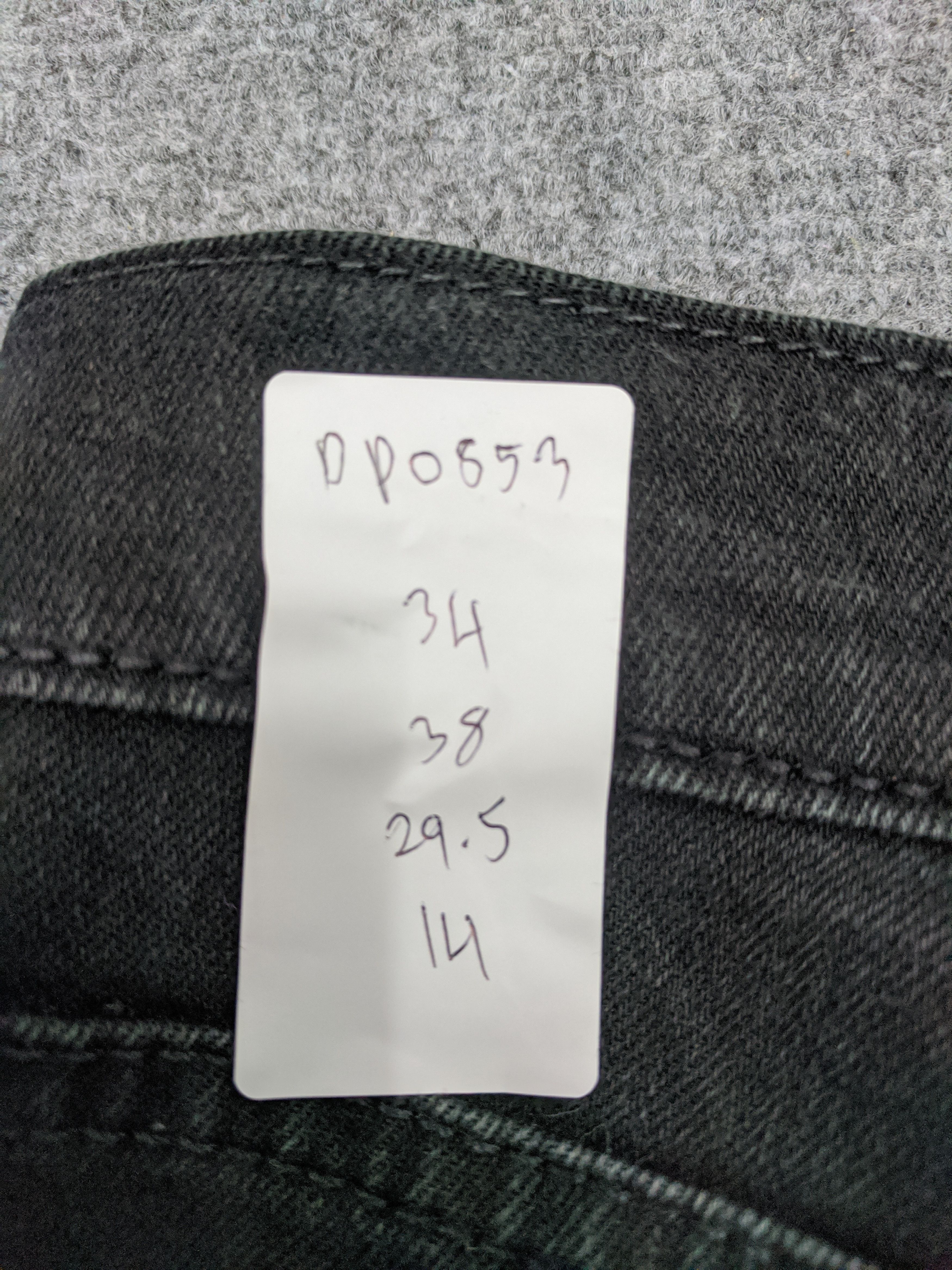 Levi's × Vintage Vintage Levis 511 Skinny Jeans Black DP0853 Size US 34 / EU 50 - 16 Thumbnail