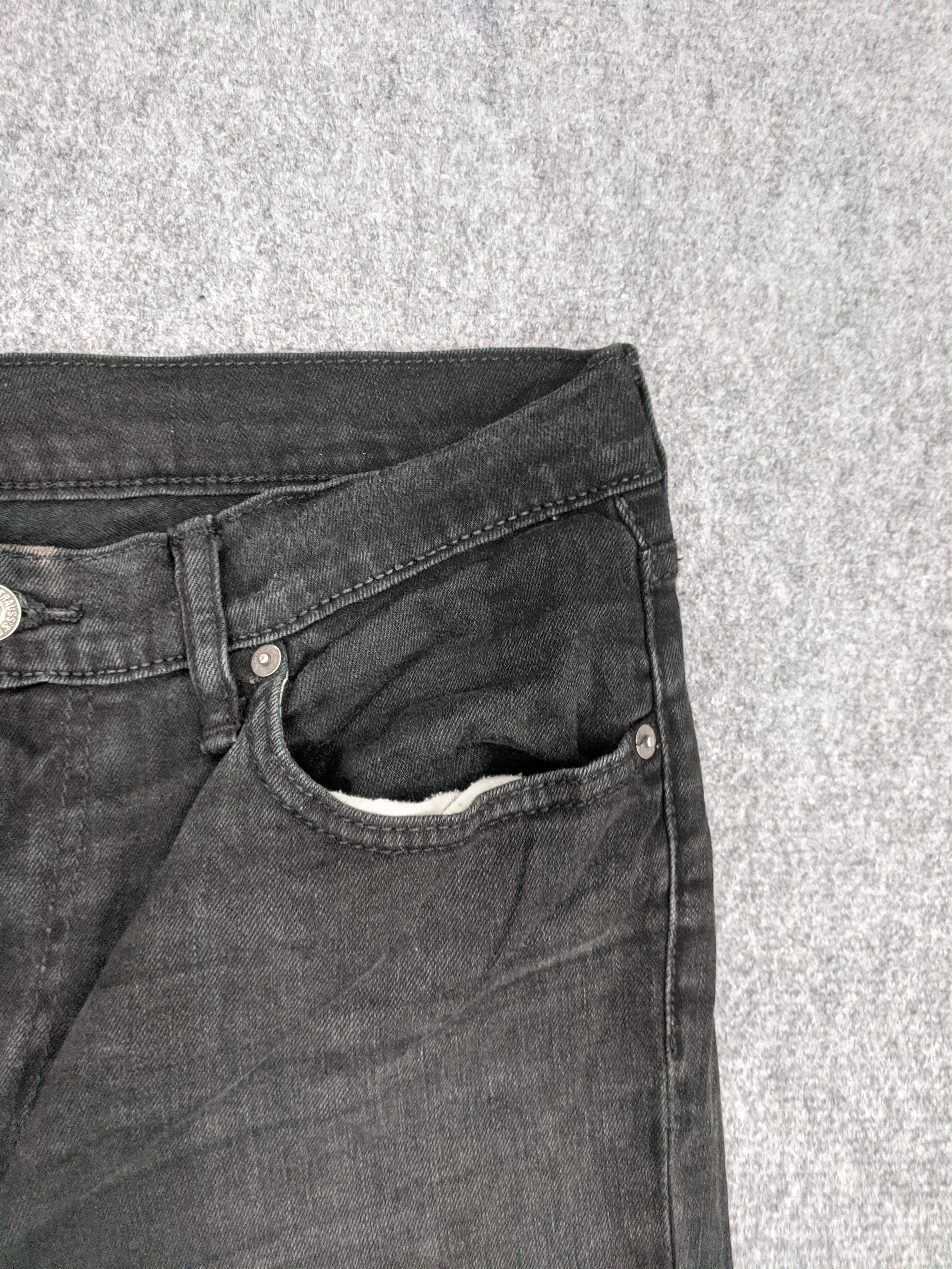 Levi's × Vintage Vintage Levis 511 Skinny Jeans Black DP0853 Size US 34 / EU 50 - 8 Thumbnail