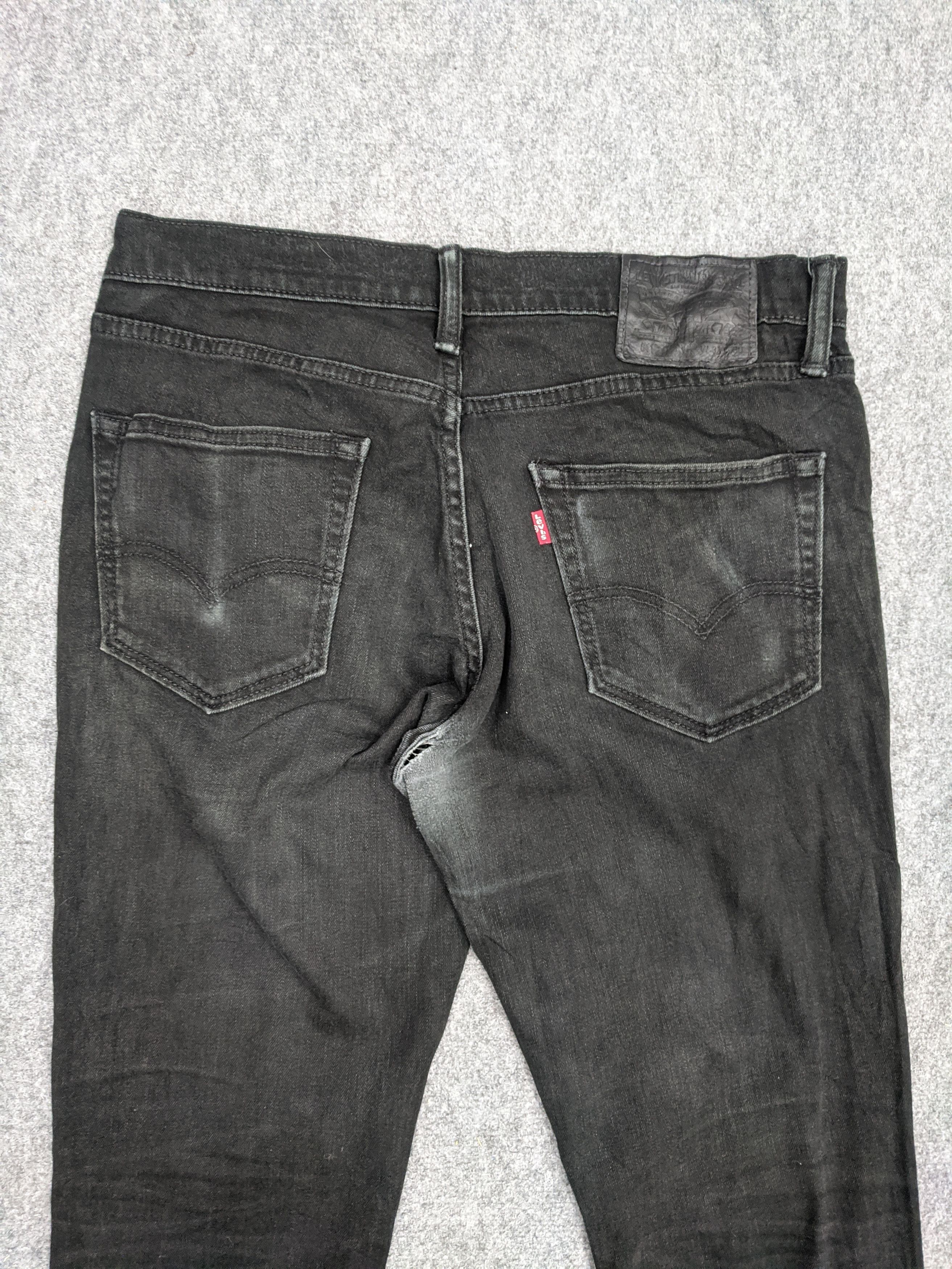 Levi's × Vintage Vintage Levis 511 Skinny Jeans Black DP0853 Size US 34 / EU 50 - 4 Thumbnail