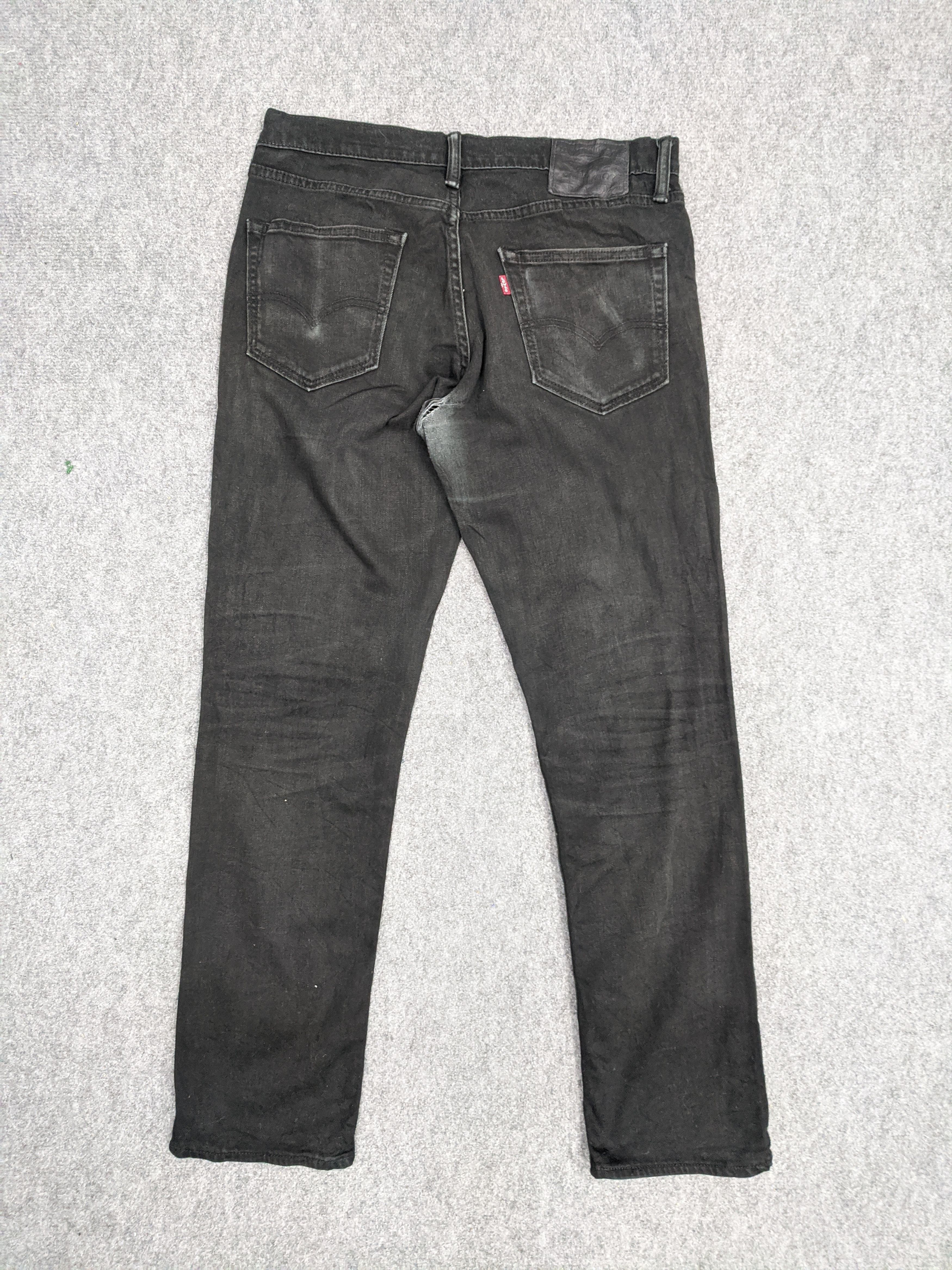 Levi's × Vintage Vintage Levis 511 Skinny Jeans Black DP0853 Size US 34 / EU 50 - 3 Thumbnail