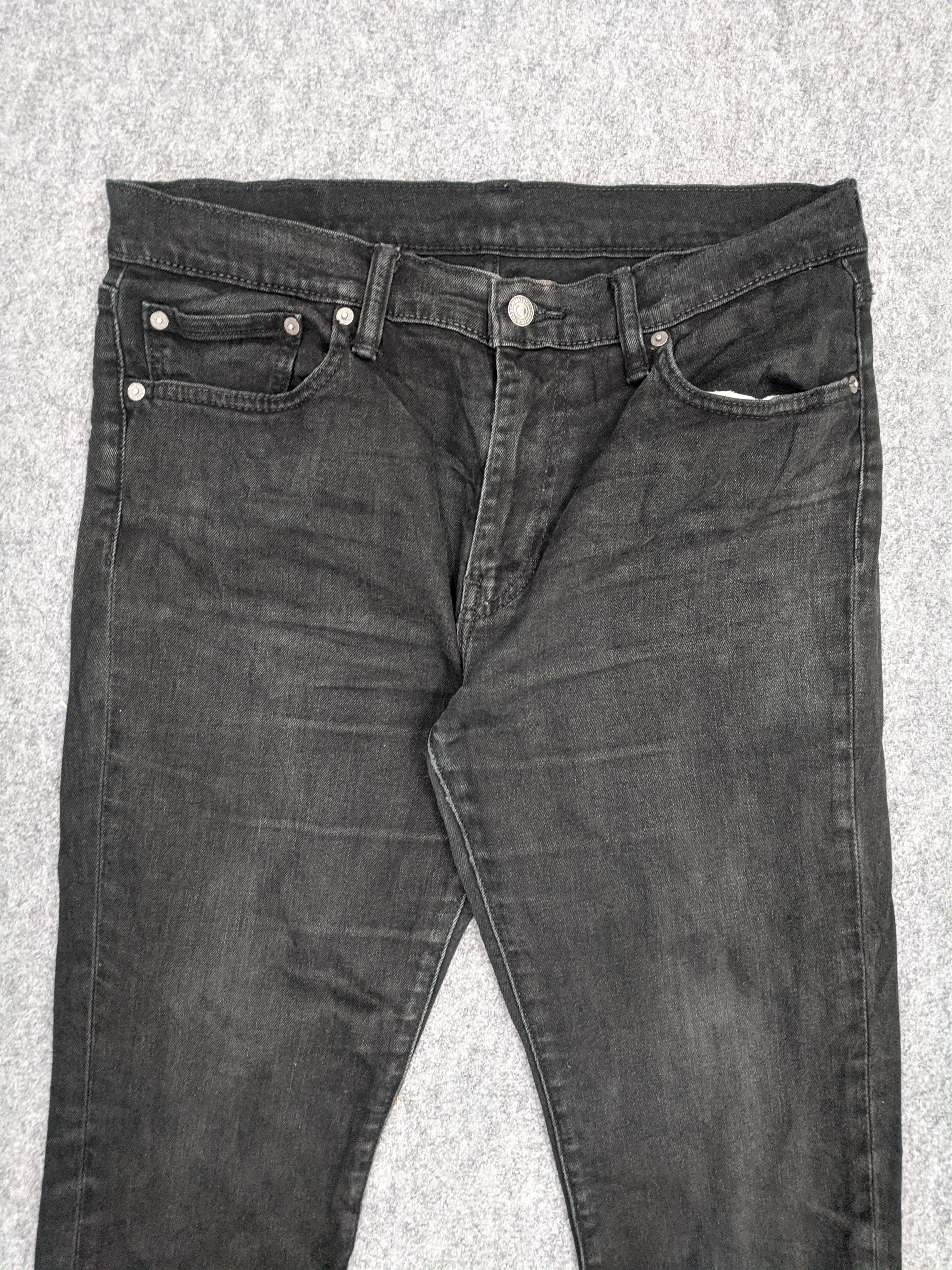 Levi's × Vintage Vintage Levis 511 Skinny Jeans Black DP0853 Size US 34 / EU 50 - 2 Thumbnail