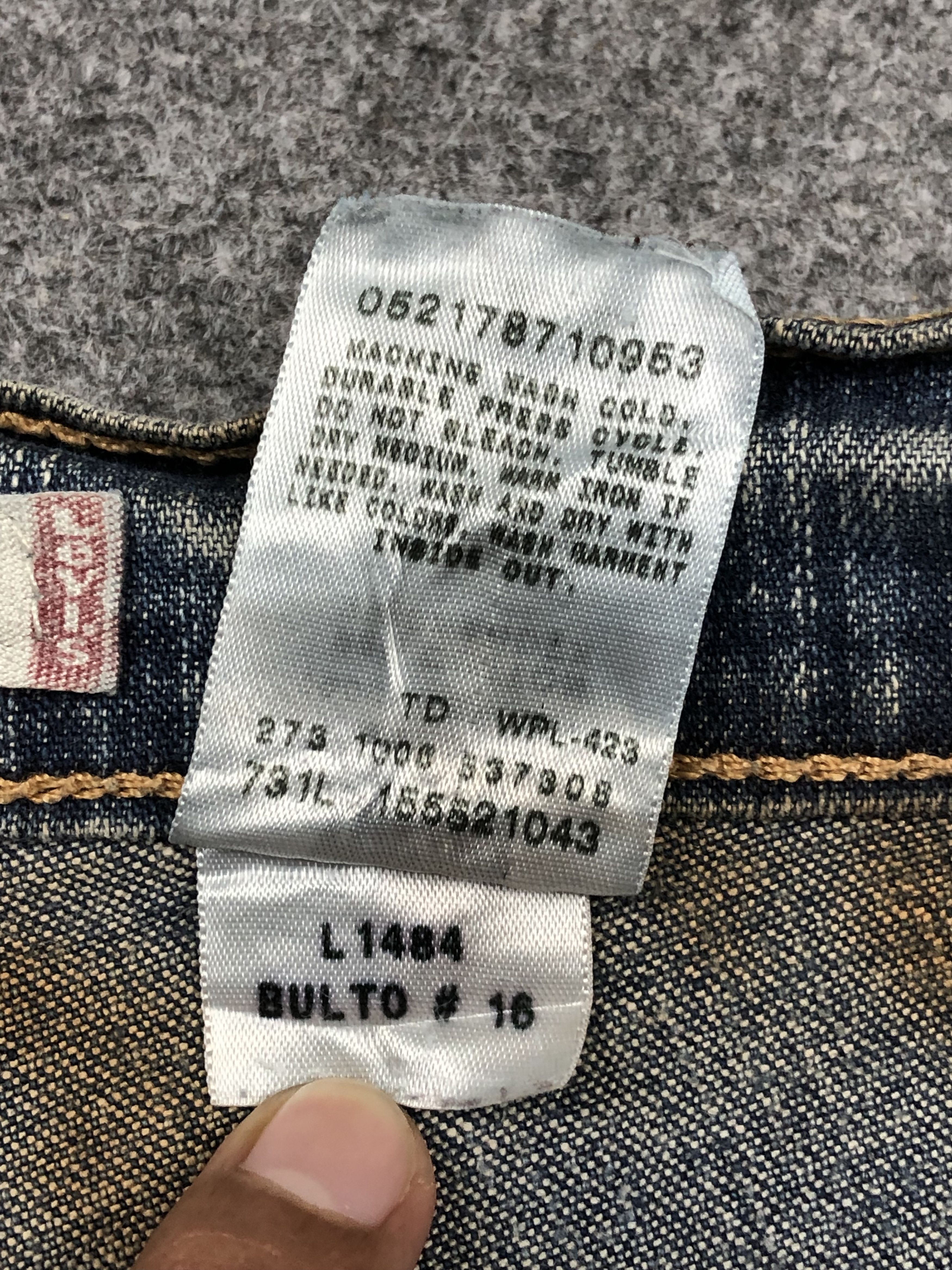 Levi's × Vintage Vintage Levis 550 Denim DP1613 Size US 34 / EU 50 - 8 Thumbnail