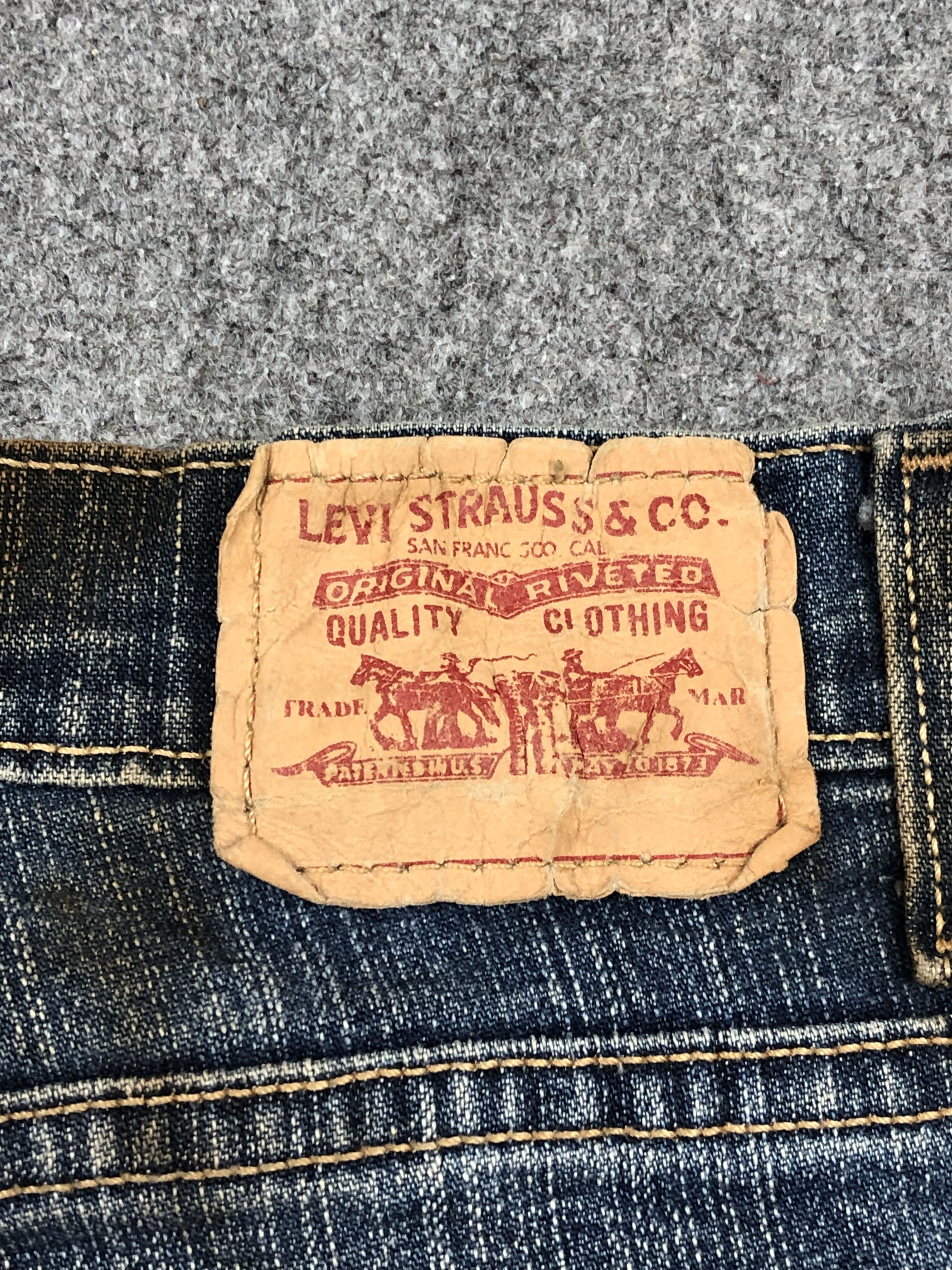 Levi's × Vintage Vintage Levis 550 Denim DP1613 Size US 34 / EU 50 - 5 Thumbnail