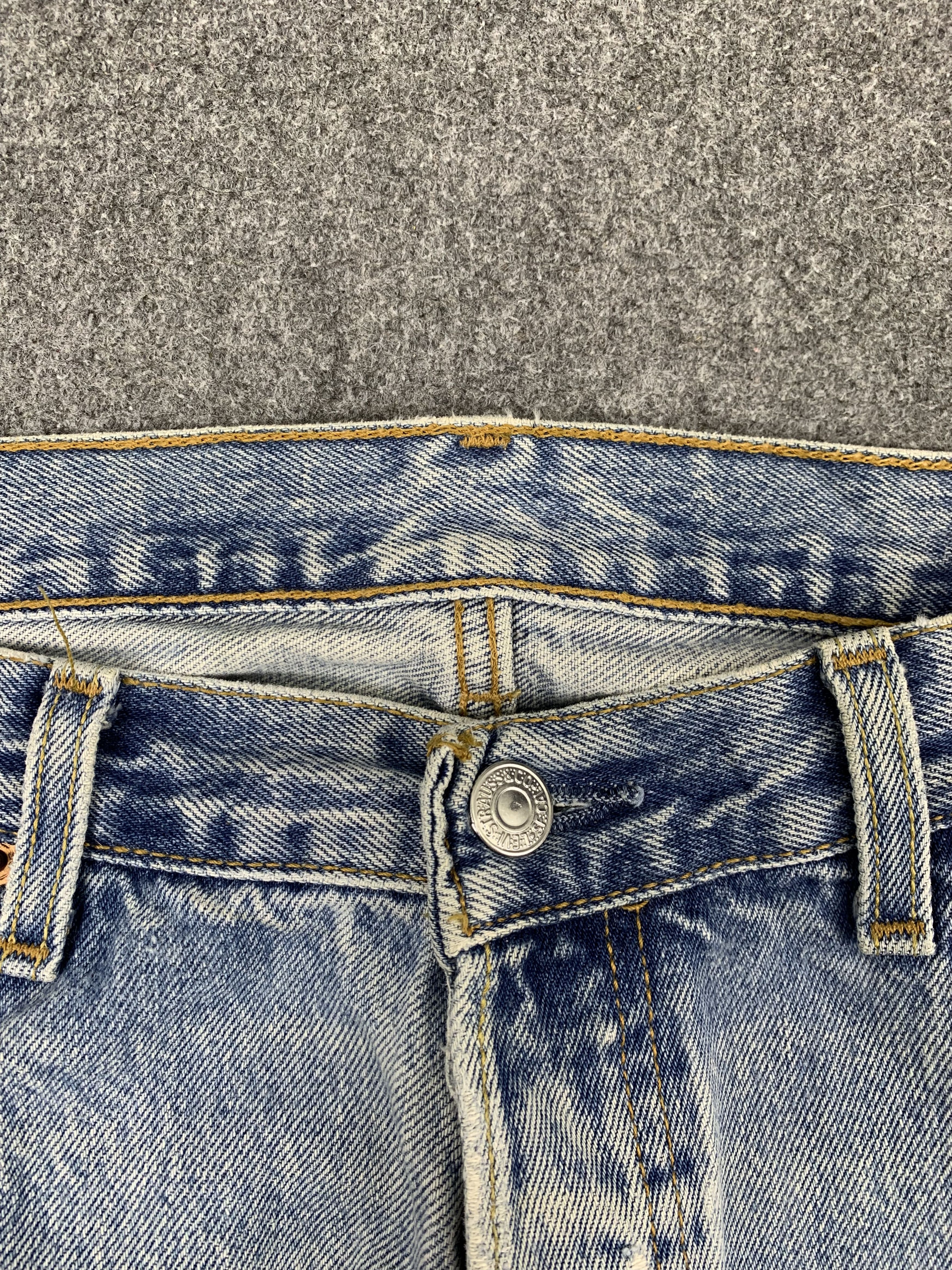 Levi's Vintage 90s Levis 501XX Single R Light Wash Jeans DP1762 Size US 34 / EU 50 - 10 Thumbnail