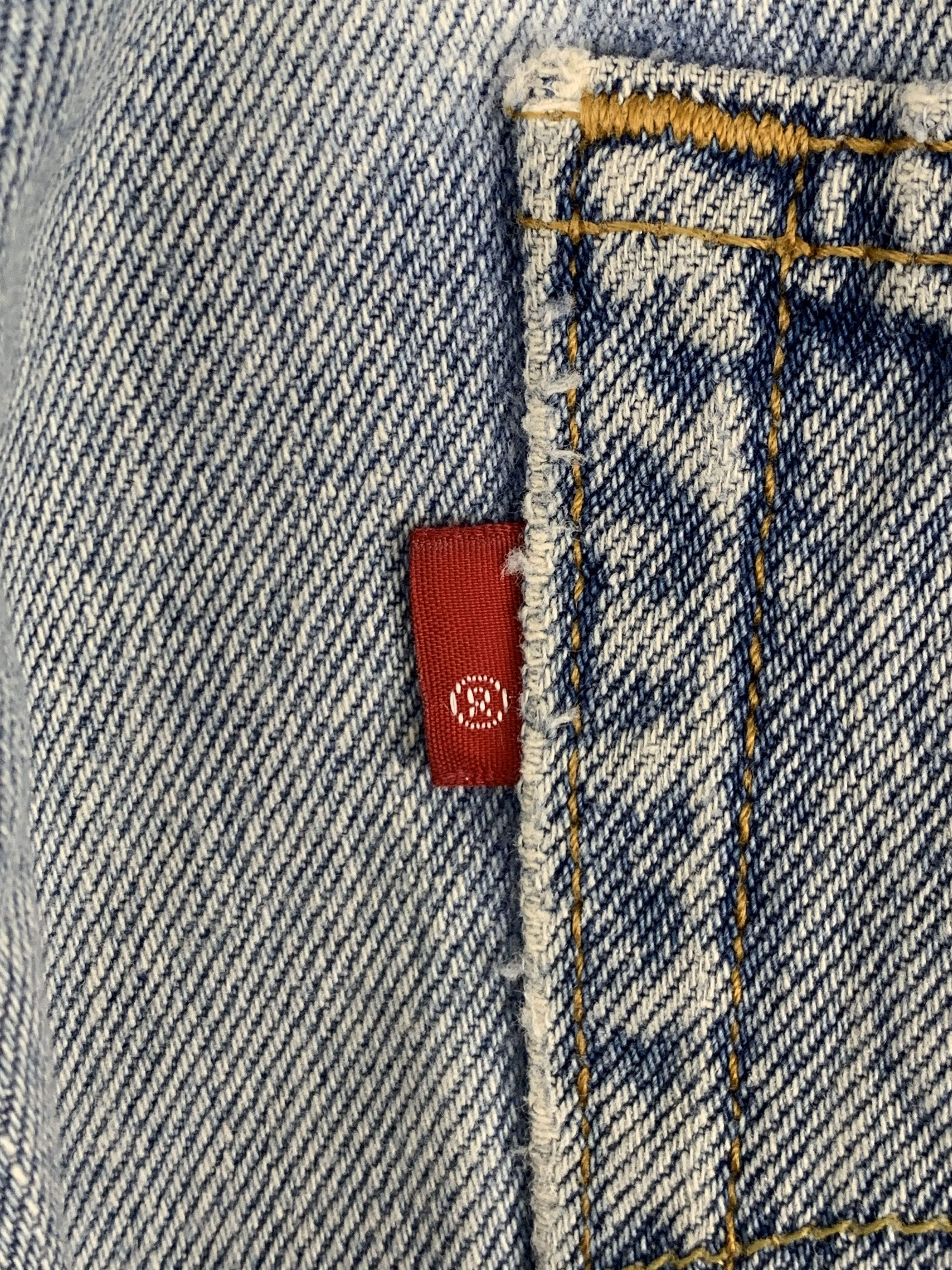 Levi's Vintage 90s Levis 501XX Single R Light Wash Jeans DP1762 Size US 34 / EU 50 - 6 Thumbnail