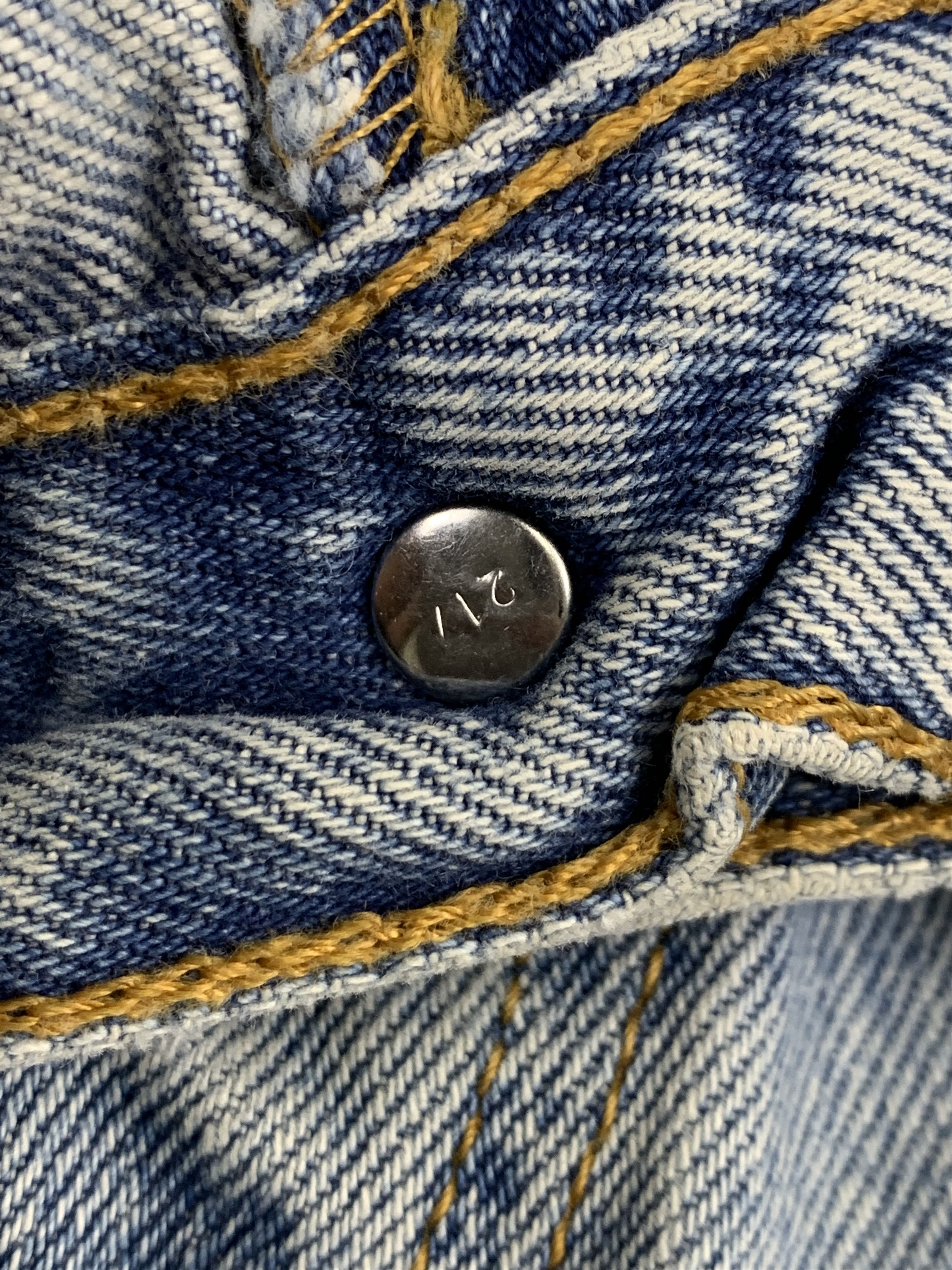 Levi's Vintage 90s Levis 501XX Single R Light Wash Jeans DP1762 Size US 34 / EU 50 - 12 Thumbnail