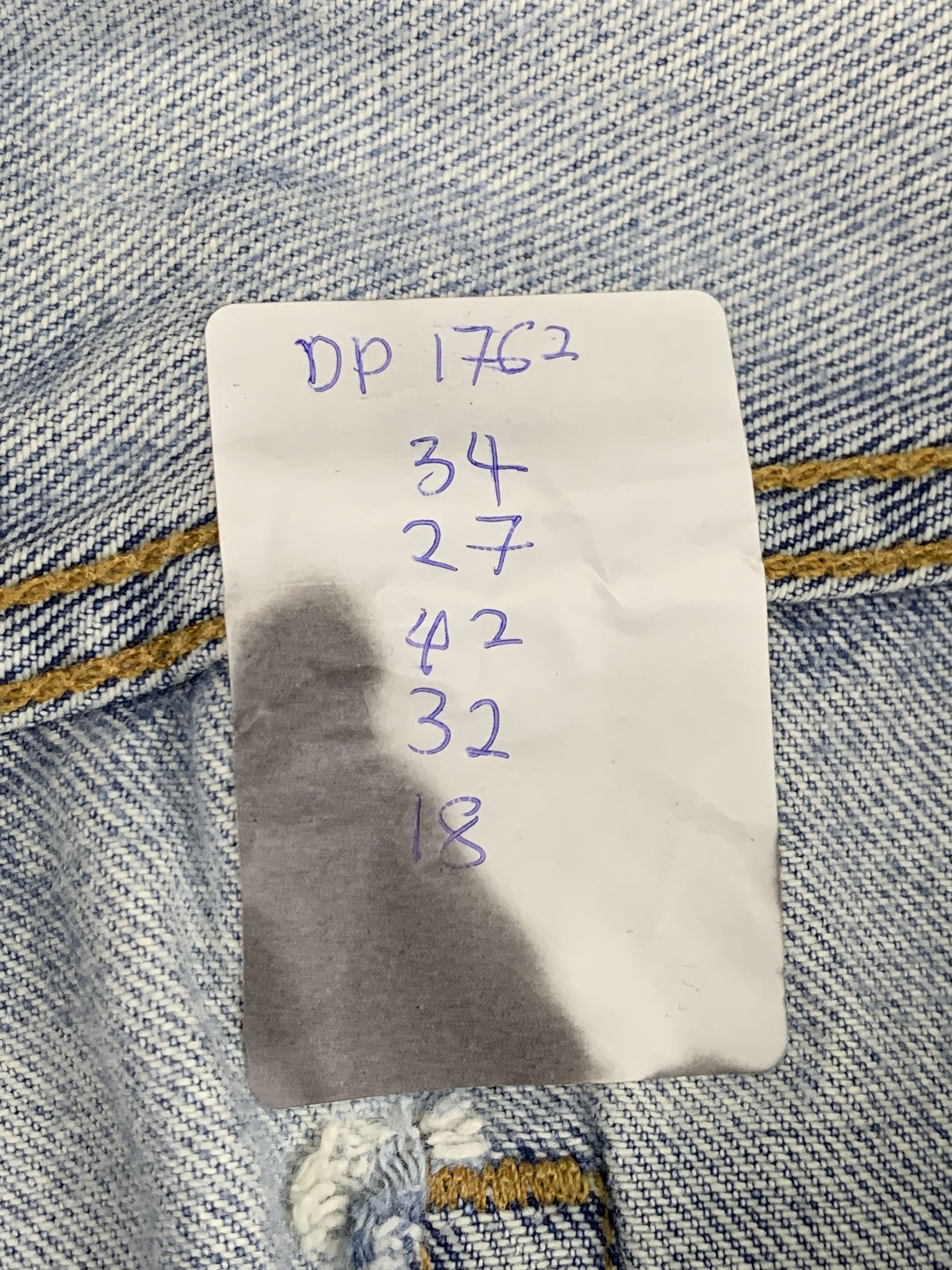 Levi's Vintage 90s Levis 501XX Single R Light Wash Jeans DP1762 Size US 34 / EU 50 - 13 Thumbnail