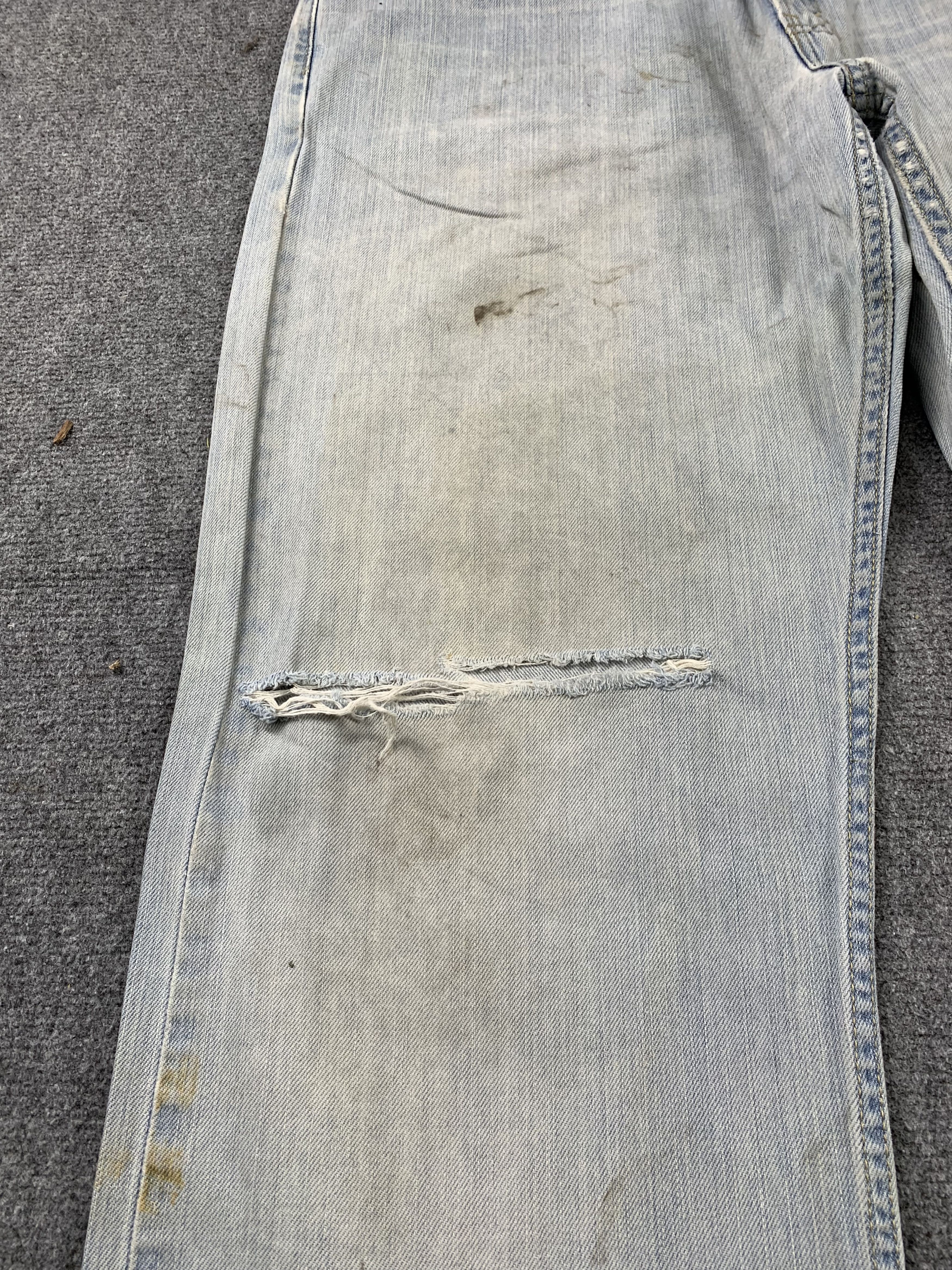 Levi's × Vintage Vintage Levis 505 Light Wash Jeans DP1971 Size US 34 / EU 50 - 11 Thumbnail