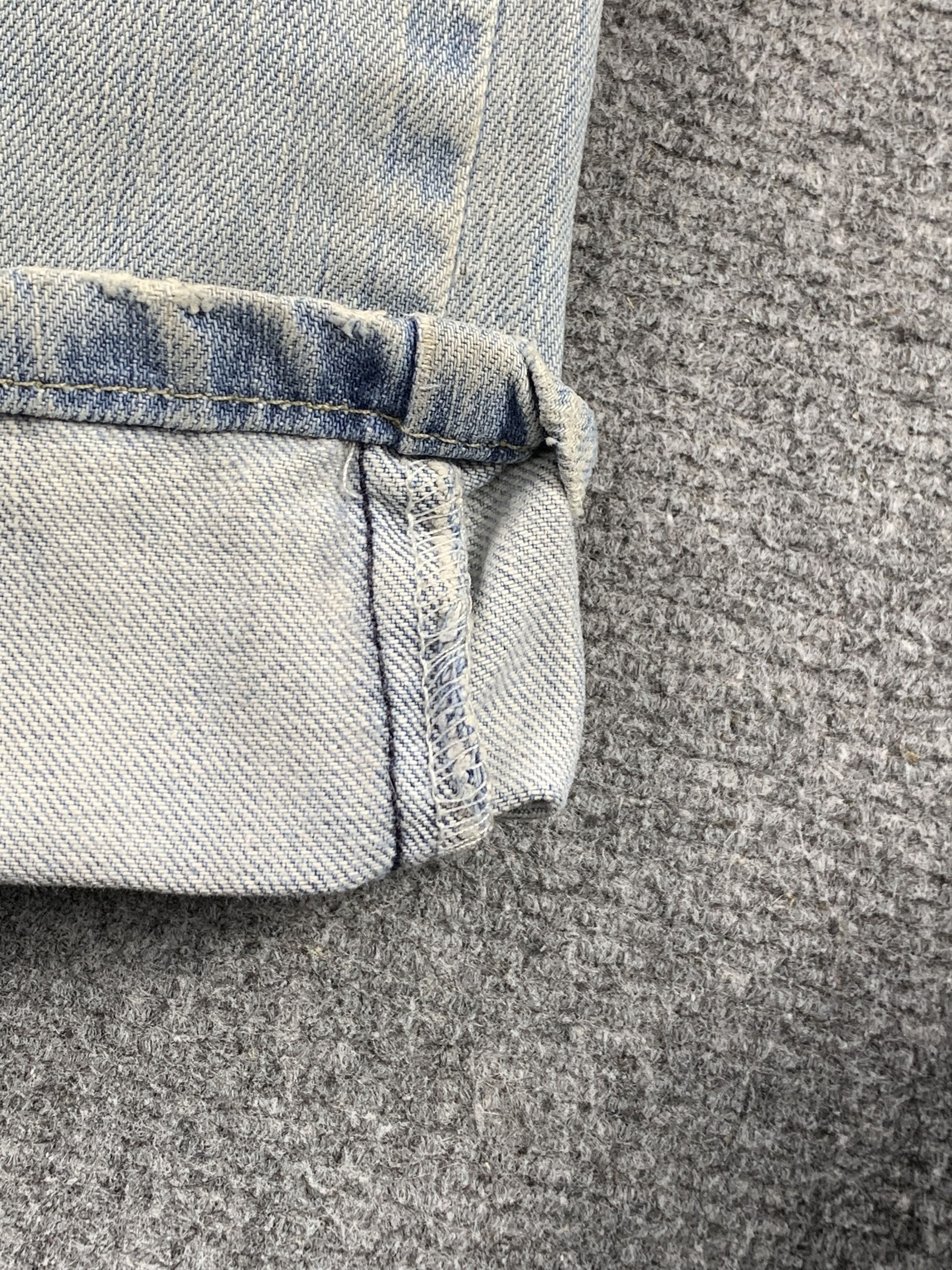 Levi's × Vintage Vintage Levis 505 Light Wash Jeans DP1971 Size US 34 / EU 50 - 12 Thumbnail