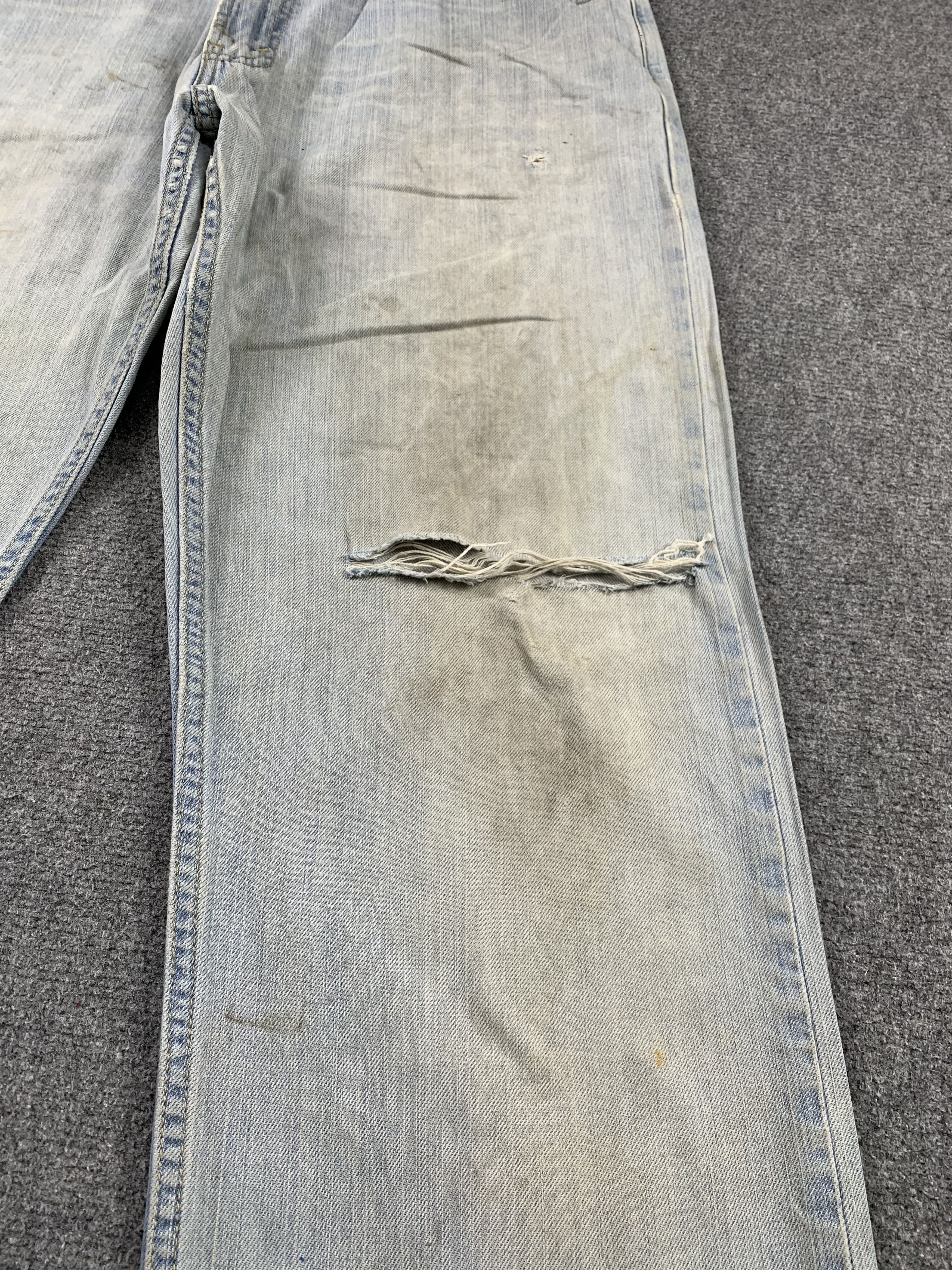 Levi's × Vintage Vintage Levis 505 Light Wash Jeans DP1971 Size US 34 / EU 50 - 10 Thumbnail