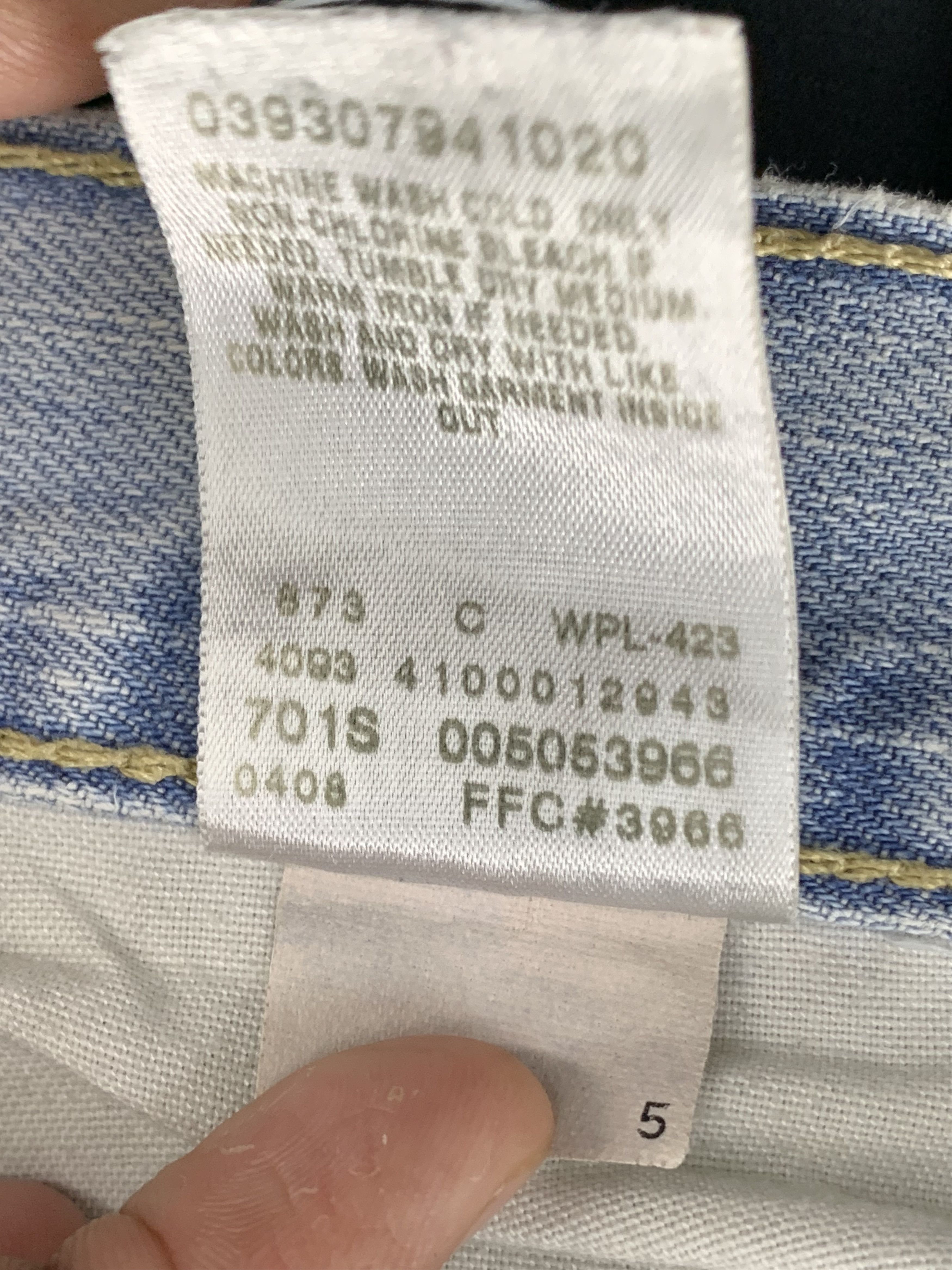 Levi's × Vintage Vintage Levis 505 Light Wash Jeans DP1971 Size US 34 / EU 50 - 8 Thumbnail