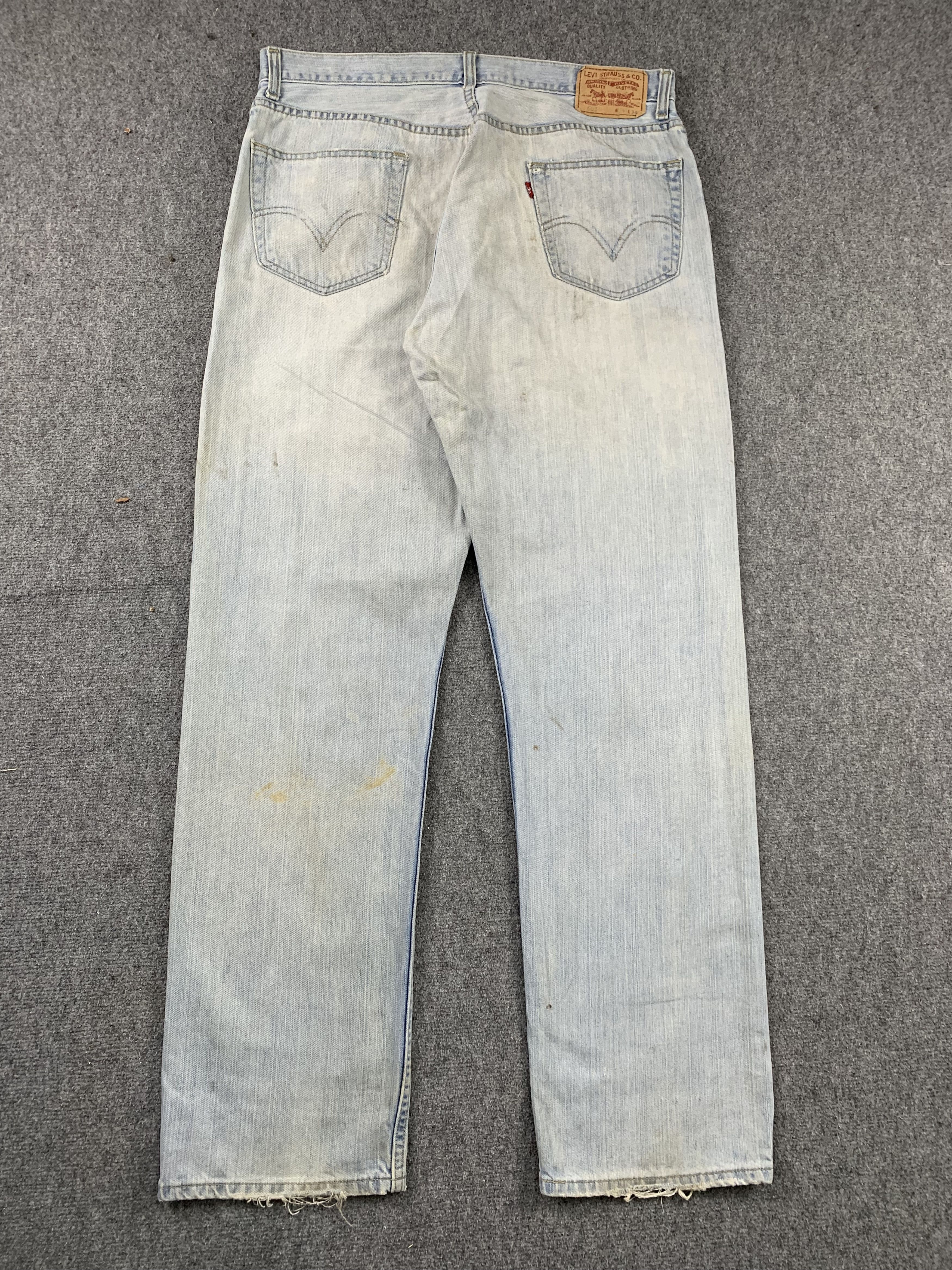 Levi's × Vintage Vintage Levis 505 Light Wash Jeans DP1971 Size US 34 / EU 50 - 3 Thumbnail
