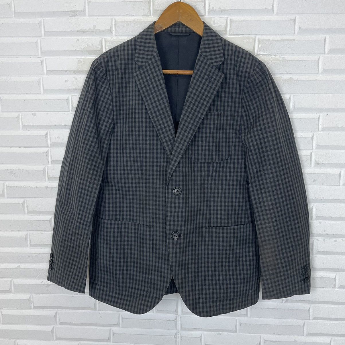 Margaret Howell 🔥LAST PRICE🔥 Margaret Howell Check Blazer Size 42S - 1 Thumbnail