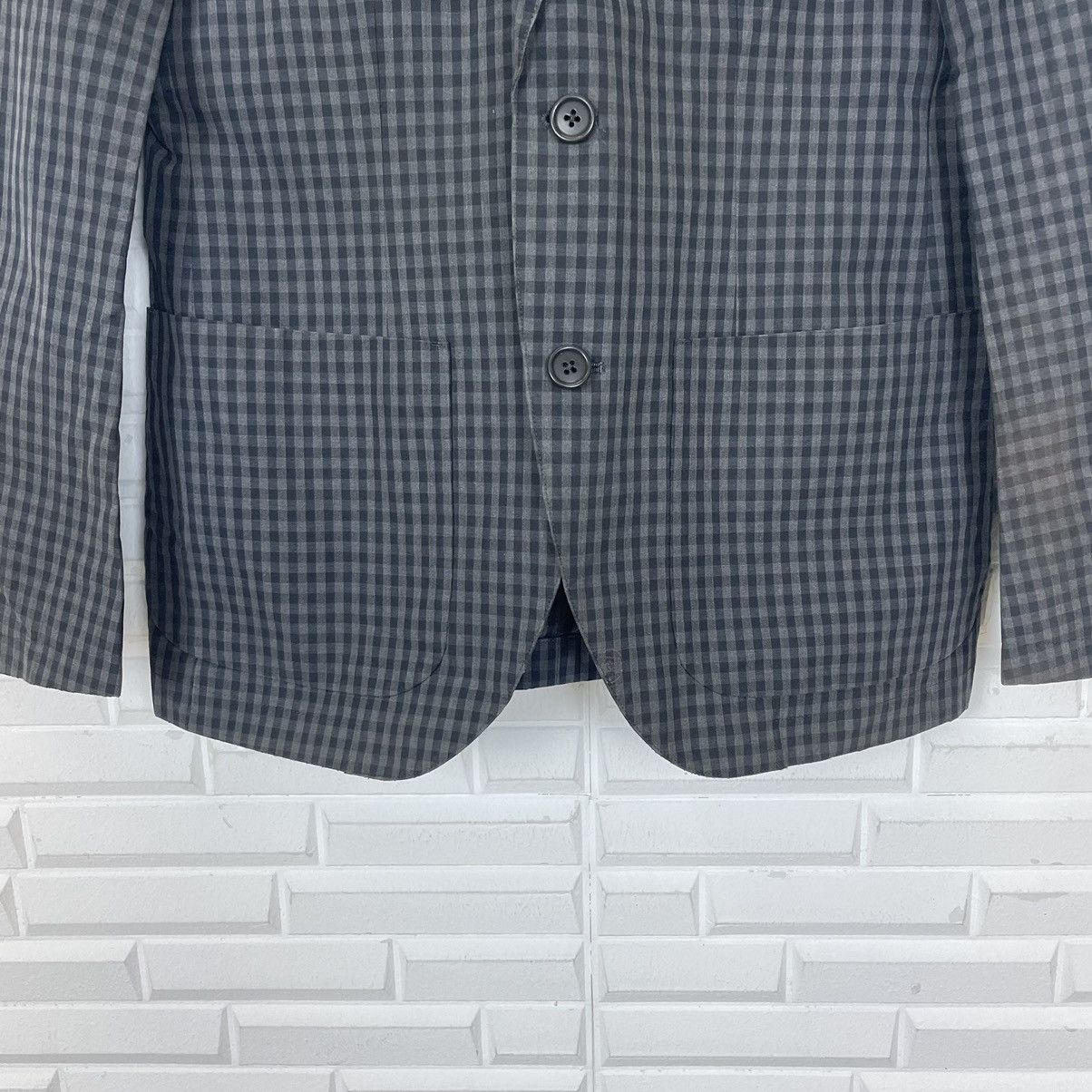 Margaret Howell 🔥LAST PRICE🔥 Margaret Howell Check Blazer Size 42S - 5 Thumbnail