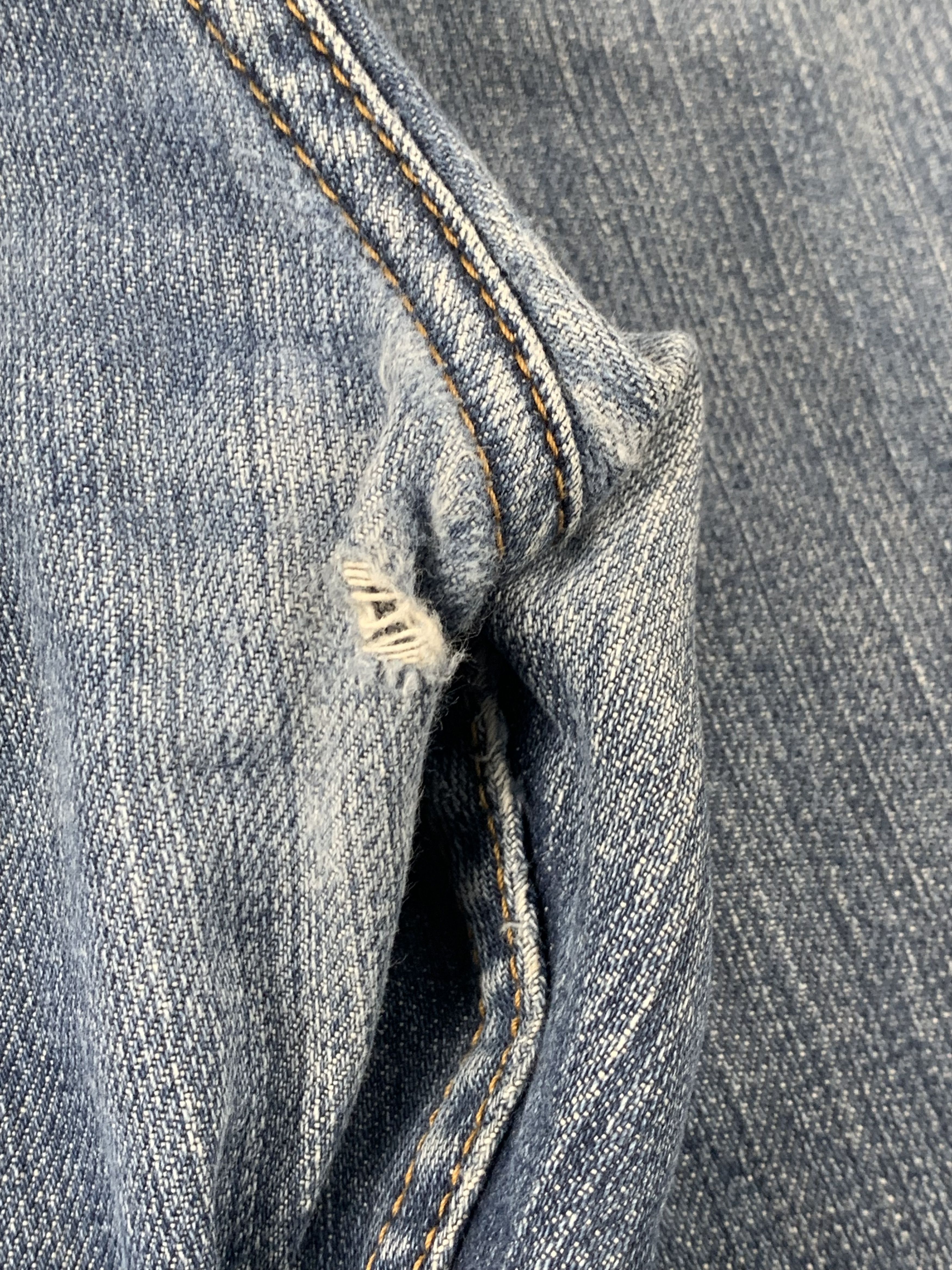 Levi's Vintage Levis 505 Faded Blue Jeans DP2043 Size US 34 / EU 50 - 14 Thumbnail