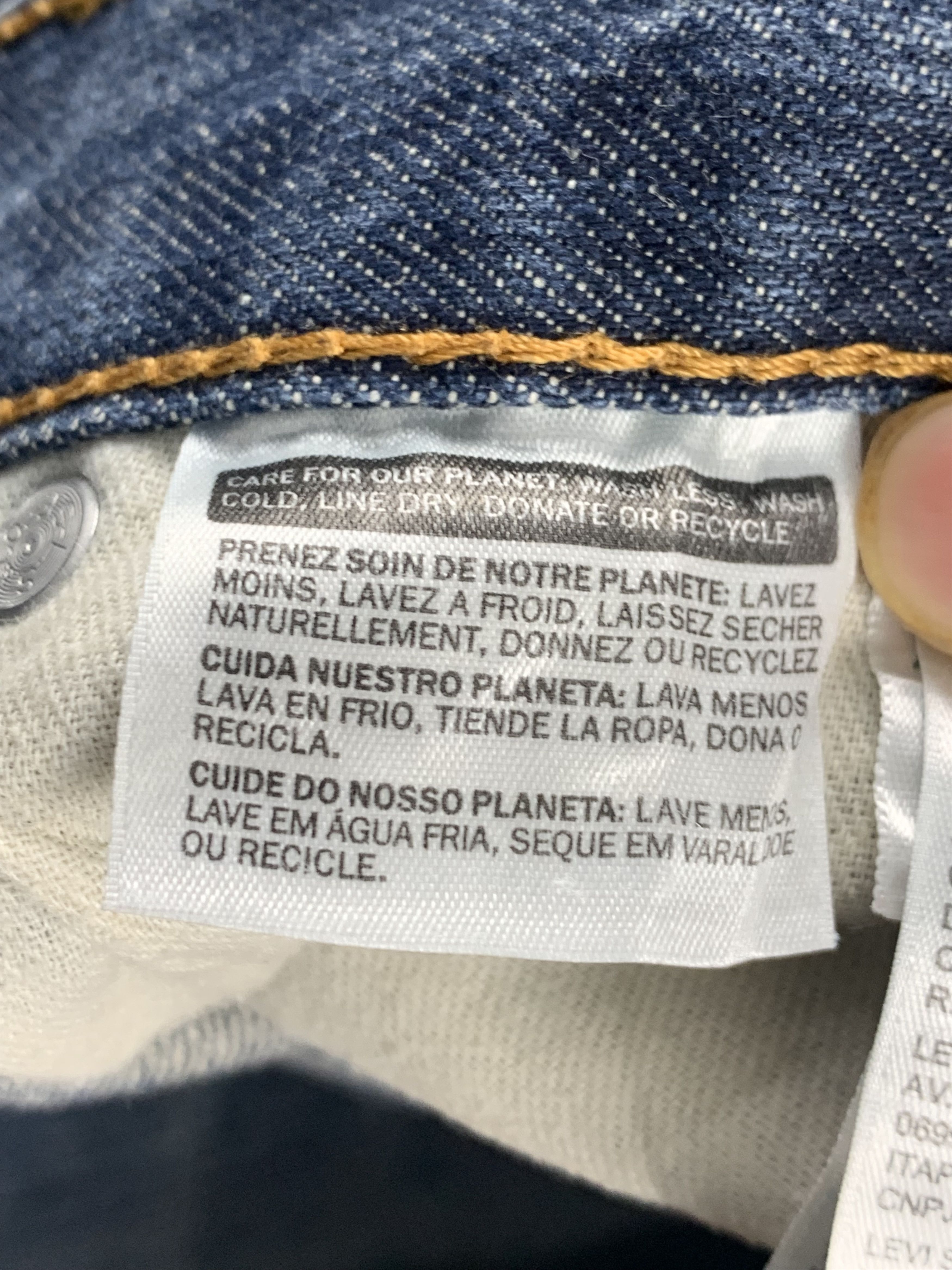 Levi's Vintage Levis 505 Faded Blue Jeans DP2043 Size US 34 / EU 50 - 7 Thumbnail