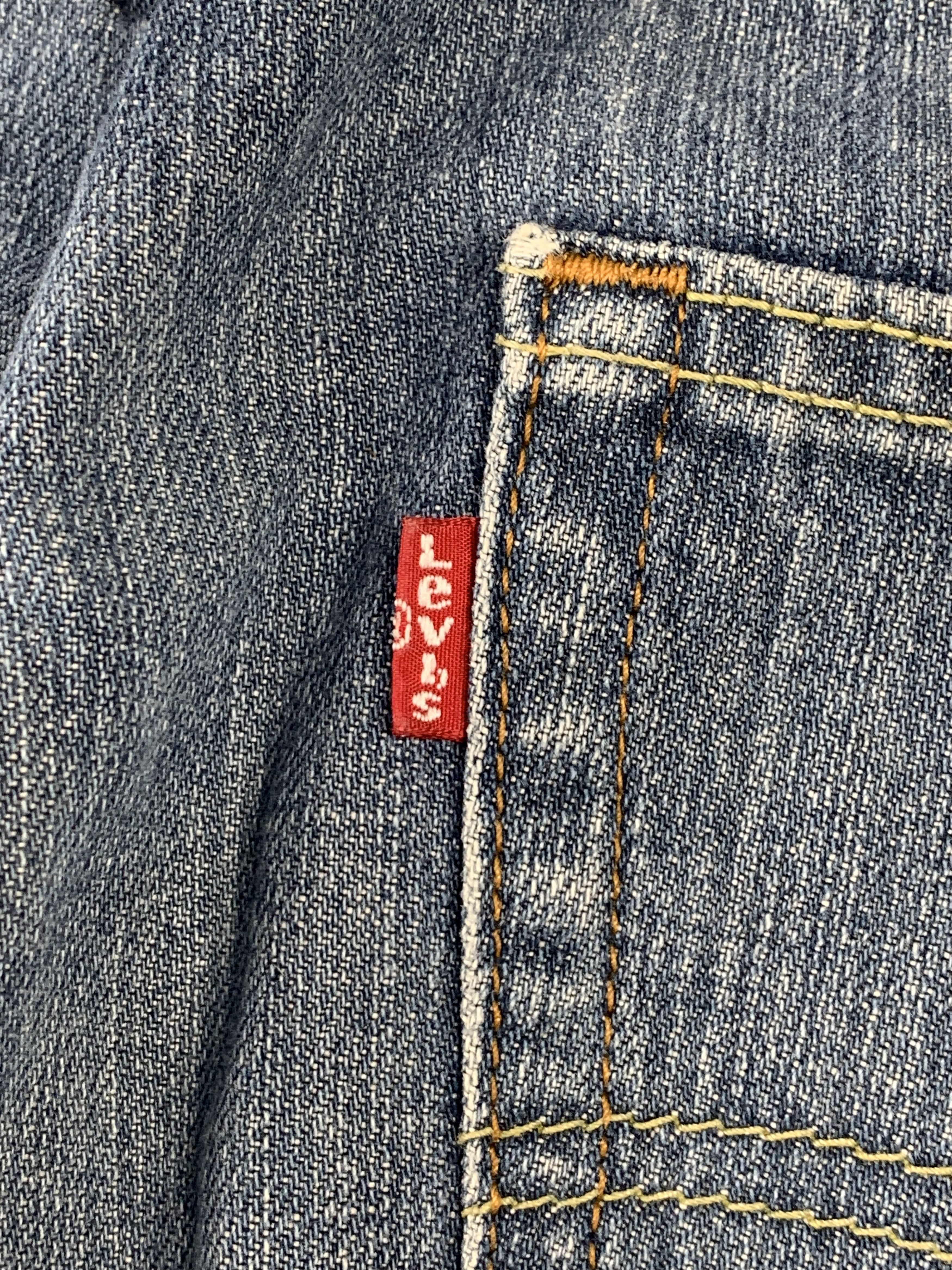 Levi's Vintage Levis 505 Faded Blue Jeans DP2043 Size US 34 / EU 50 - 6 Thumbnail
