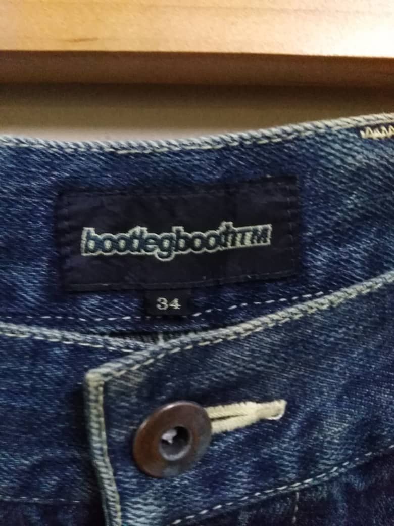 PPFM BAGGY JEANS Made In Japan Designer Hikaru Otani BootlegBooth Size US 36 / EU 52 - 3 Thumbnail