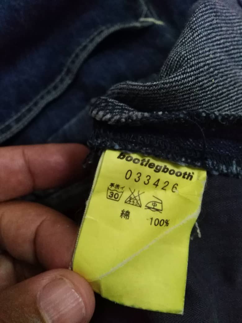 PPFM BAGGY JEANS Made In Japan Designer Hikaru Otani BootlegBooth Size US 36 / EU 52 - 4 Thumbnail