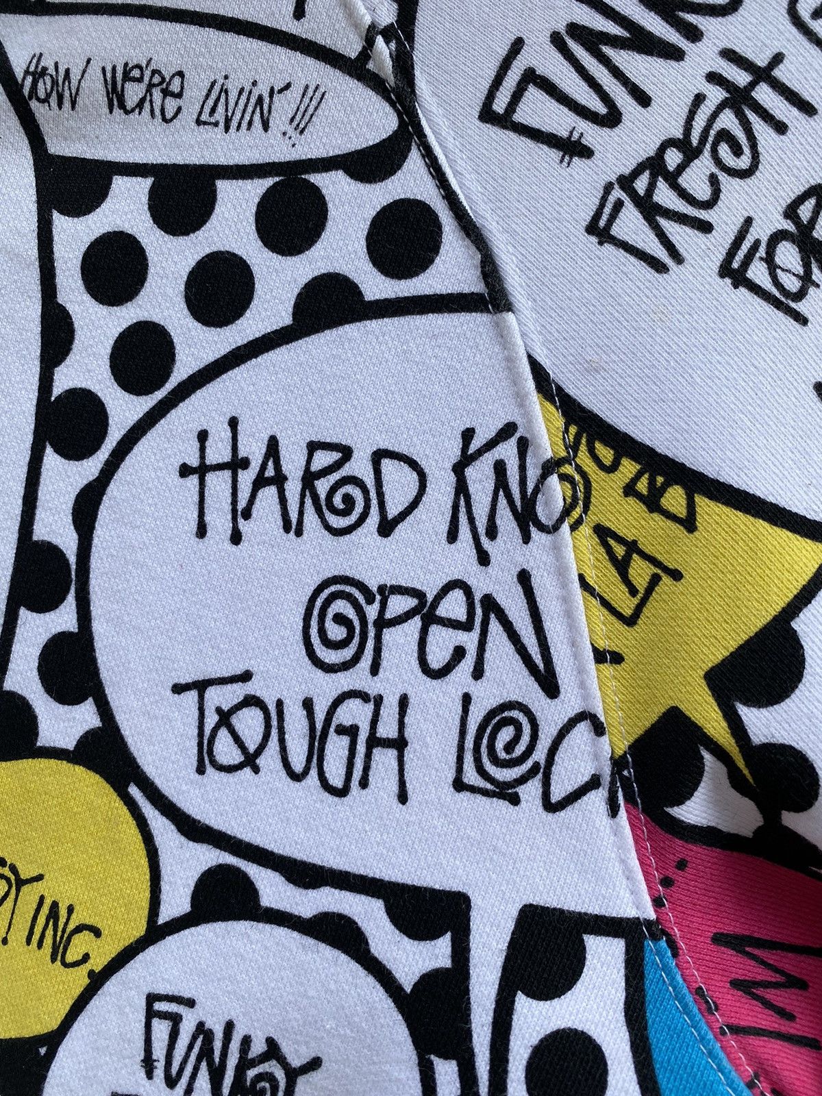 Stussy × Vintage 💥Vintage RARE STÜSSY Inc. “Stand Firm” Fullprint Hoodie Size M / US 6-8 / IT 42-44 - 7 Thumbnail