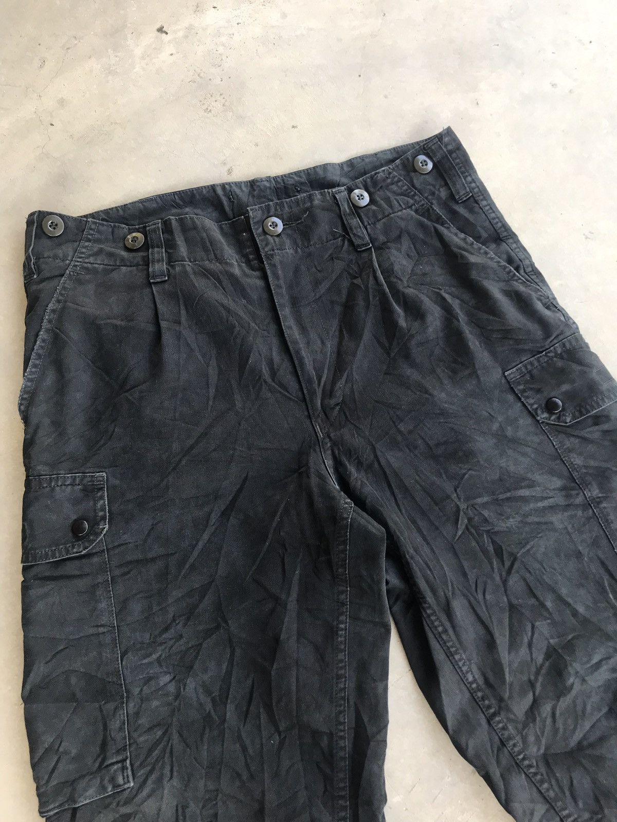 Japanese Brand × Other Cargo Black Military Army Pants Size US 34 / EU 50 - 2 Thumbnail