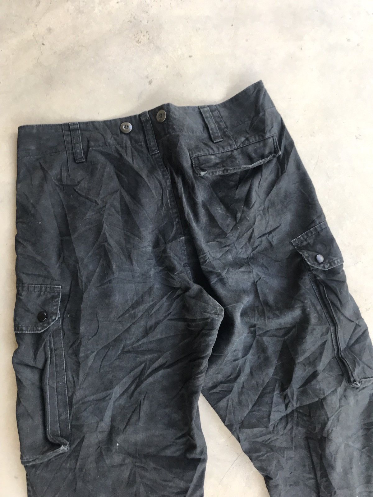 Japanese Brand × Other Cargo Black Military Army Pants Size US 34 / EU 50 - 6 Thumbnail