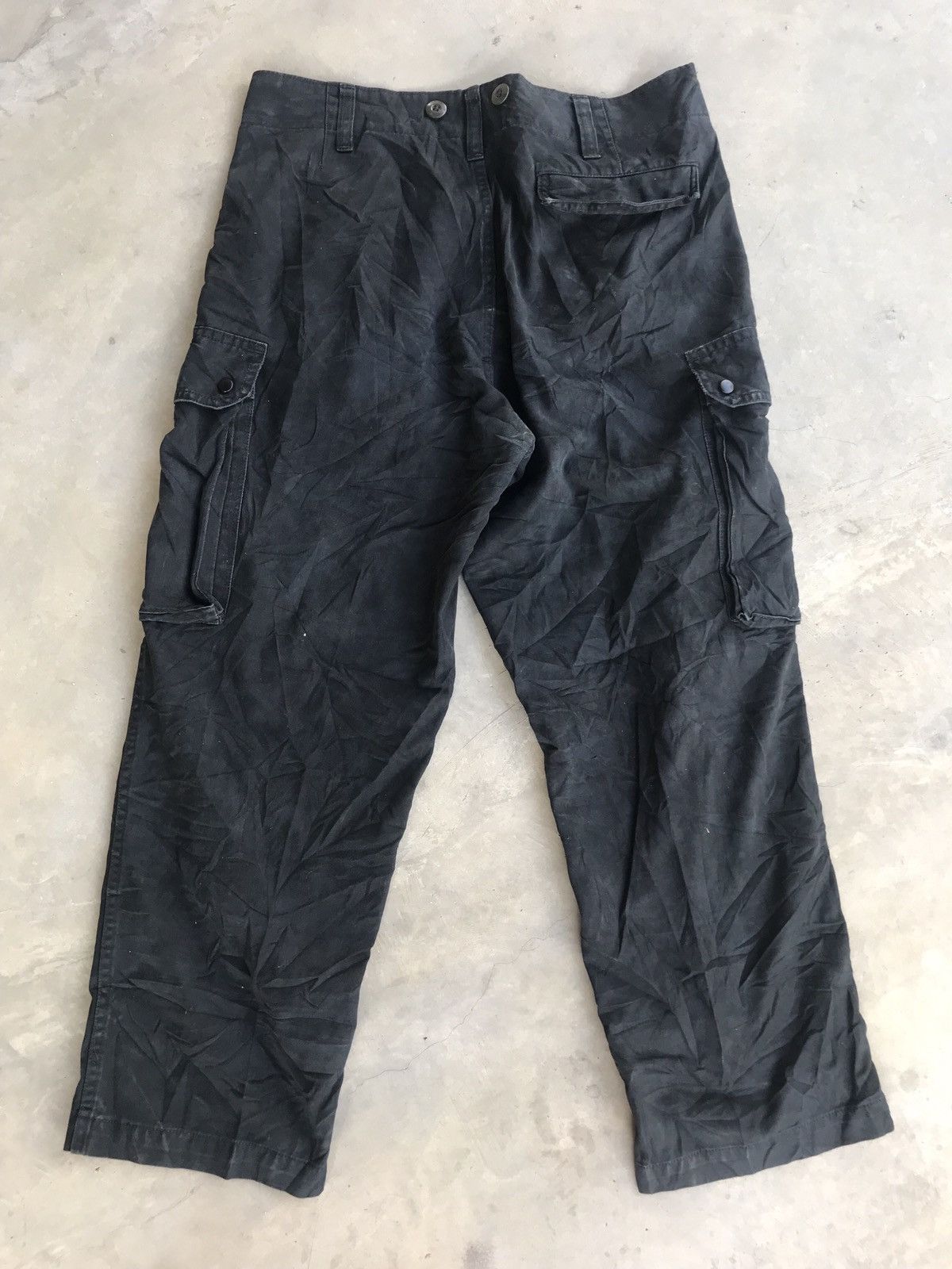 Japanese Brand × Other Cargo Black Military Army Pants Size US 34 / EU 50 - 5 Thumbnail