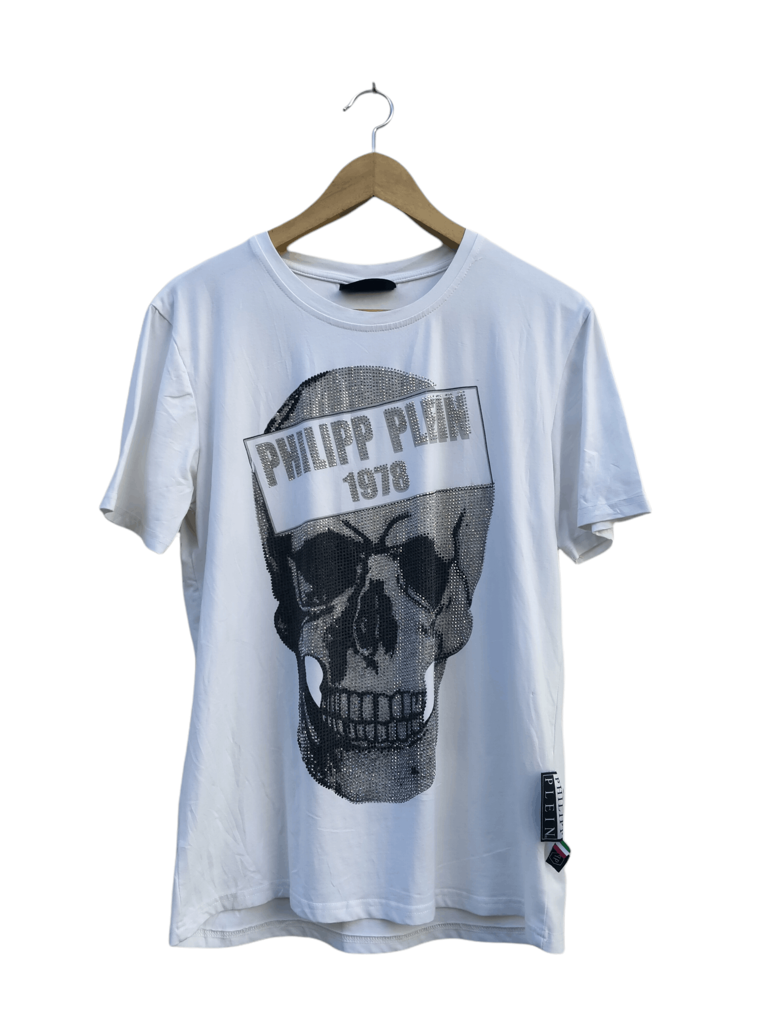 Philipp Plein Philipp Plein 1978 Skull Rock Diamond Tee Size US M / EU 48-50 / 2 - 1 Thumbnail
