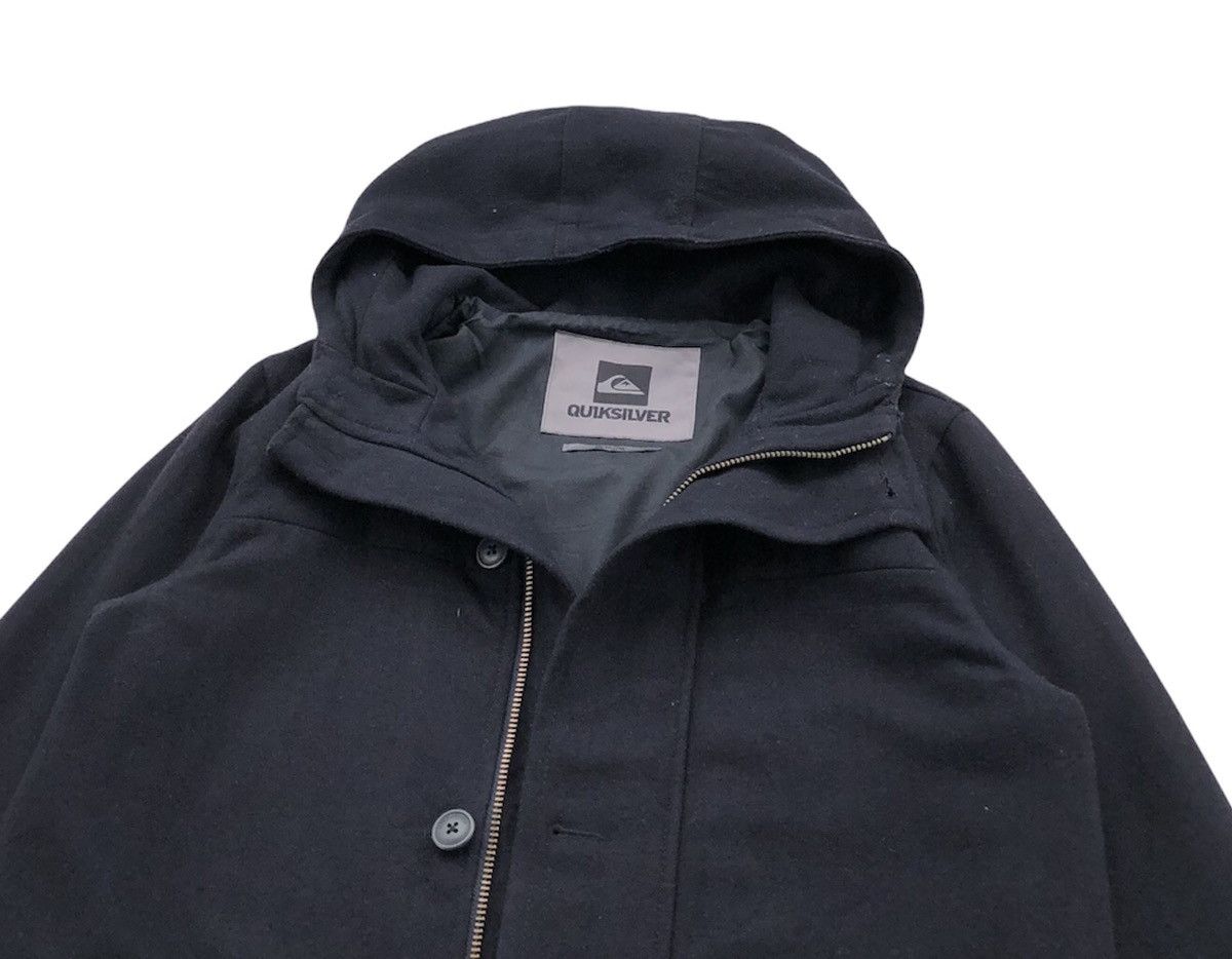 Quiksilver Quiksilver Button Zipper Hooded Heavy Jacket Size US M / EU 48-50 / 2 - 4 Thumbnail