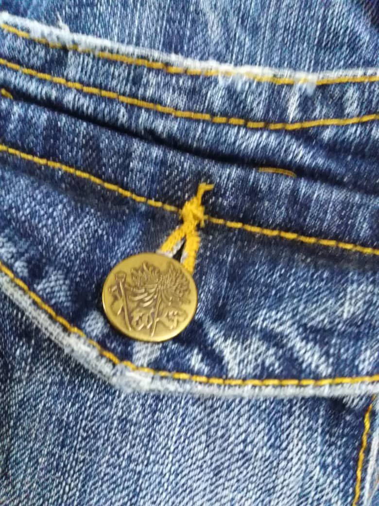 Takeo Kikuchi Japanese Designer Takeo Kikuchi Disressed Denim Bush Pant Size US 35 - 4 Thumbnail