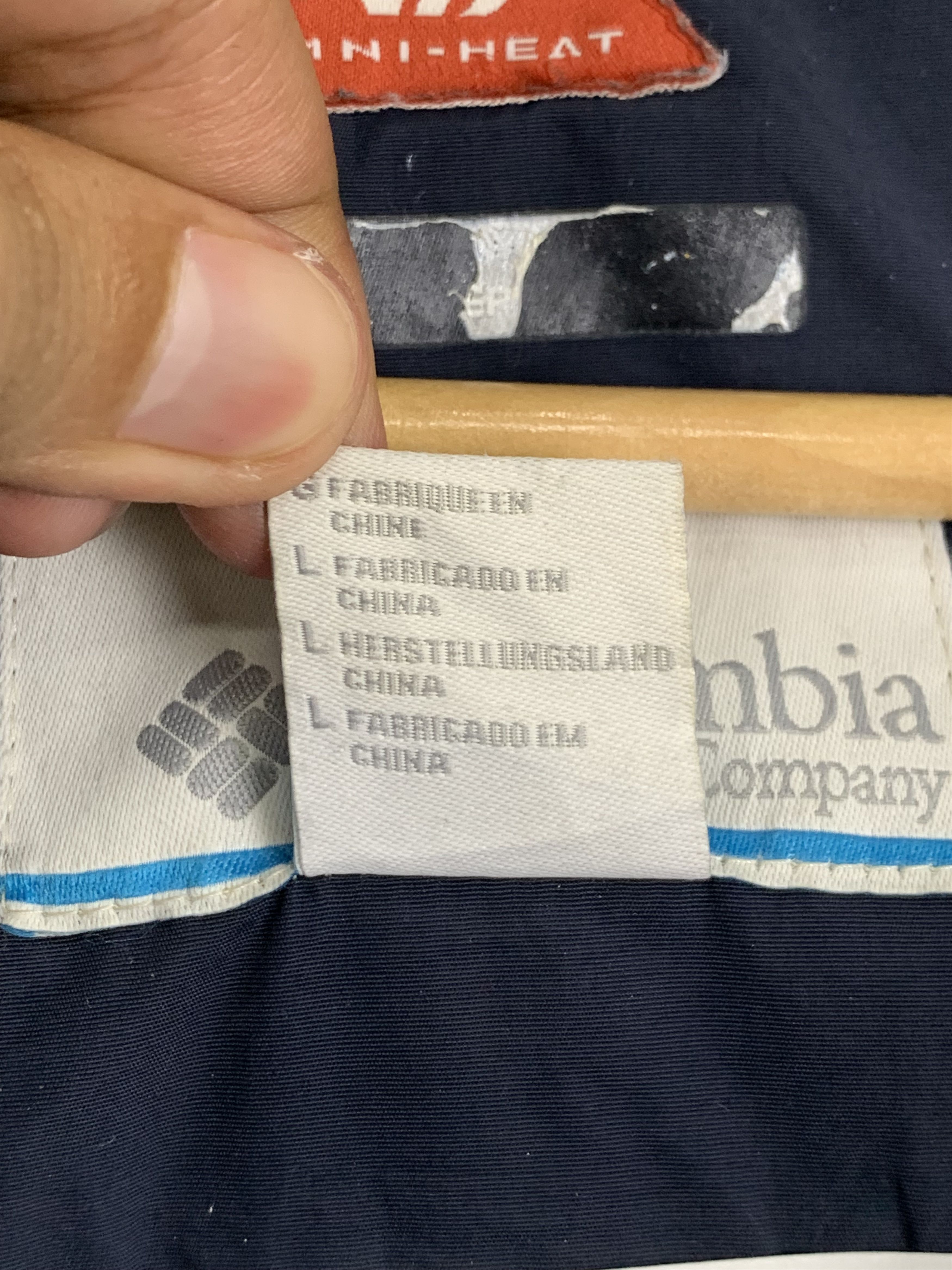 Columbia × Vintage Vintage Columbia Windbreaker Hoodie Zipper Light Jacket Size US L / EU 52-54 / 3 - 6 Thumbnail