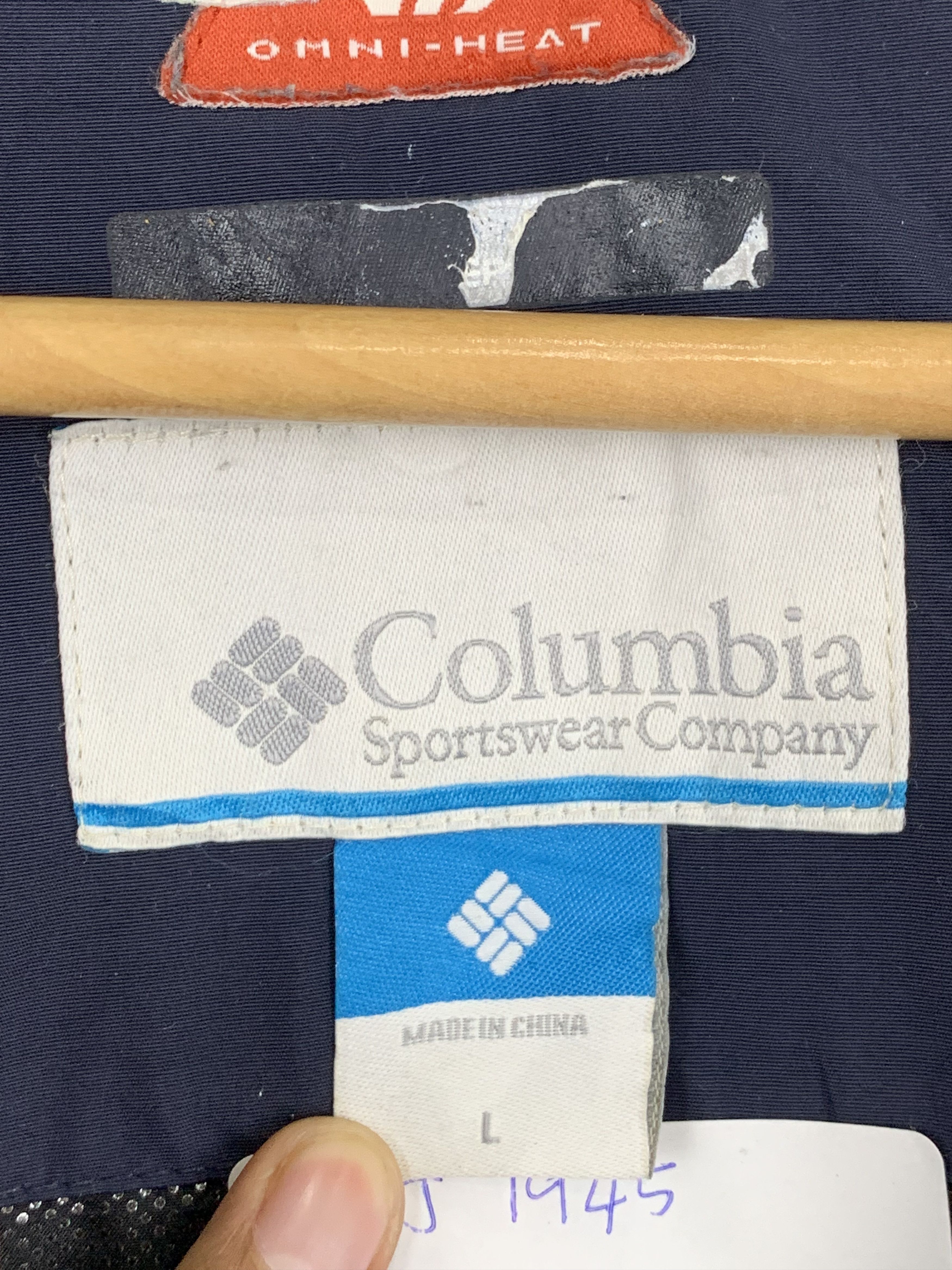 Columbia × Vintage Vintage Columbia Windbreaker Hoodie Zipper Light Jacket Size US L / EU 52-54 / 3 - 5 Thumbnail