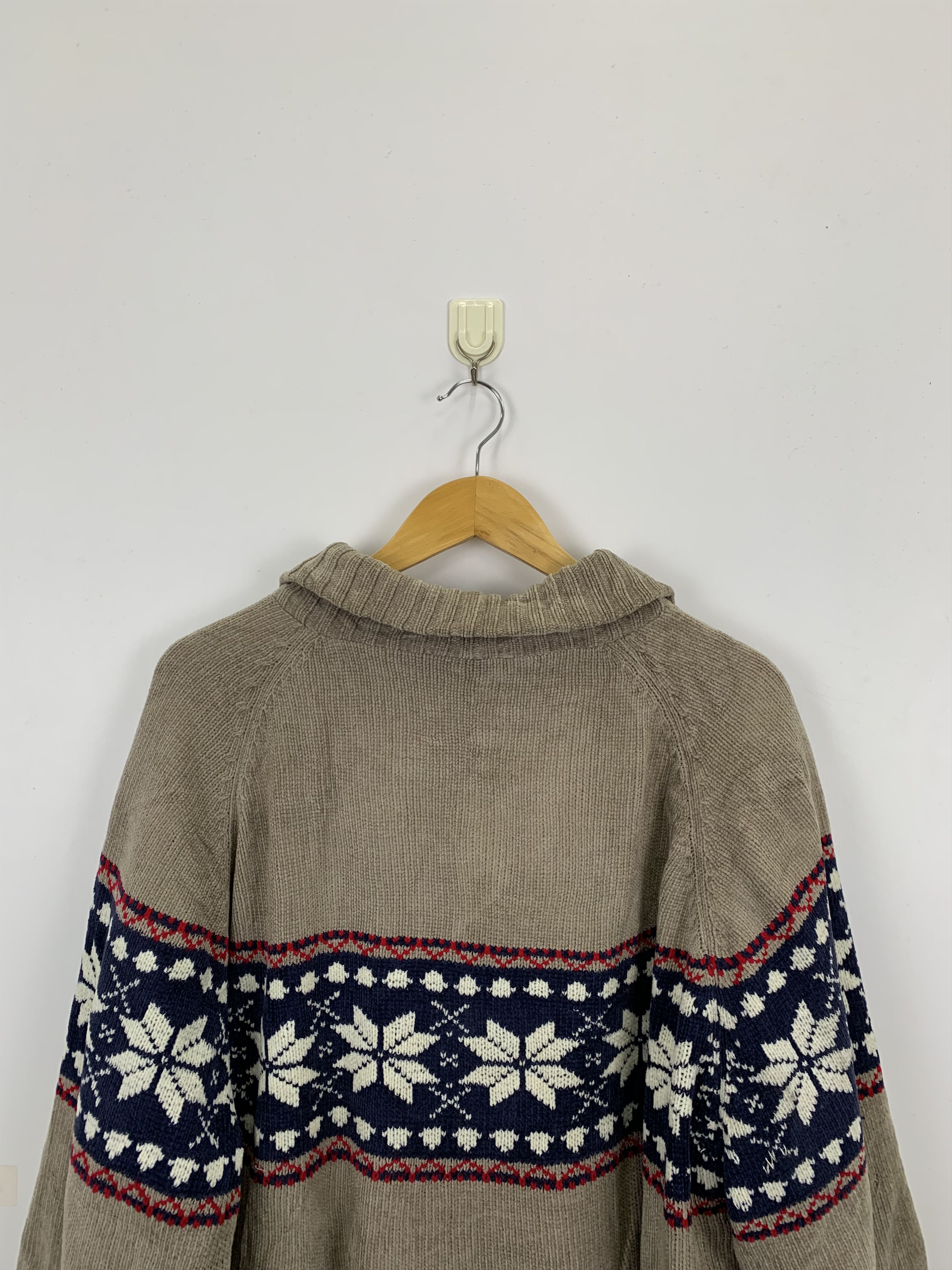 Japanese Brand × Vintage Vintage Japanese Brand Sweater Zipper Jacket Size US XXL / EU 58 / 5 - 4 Thumbnail