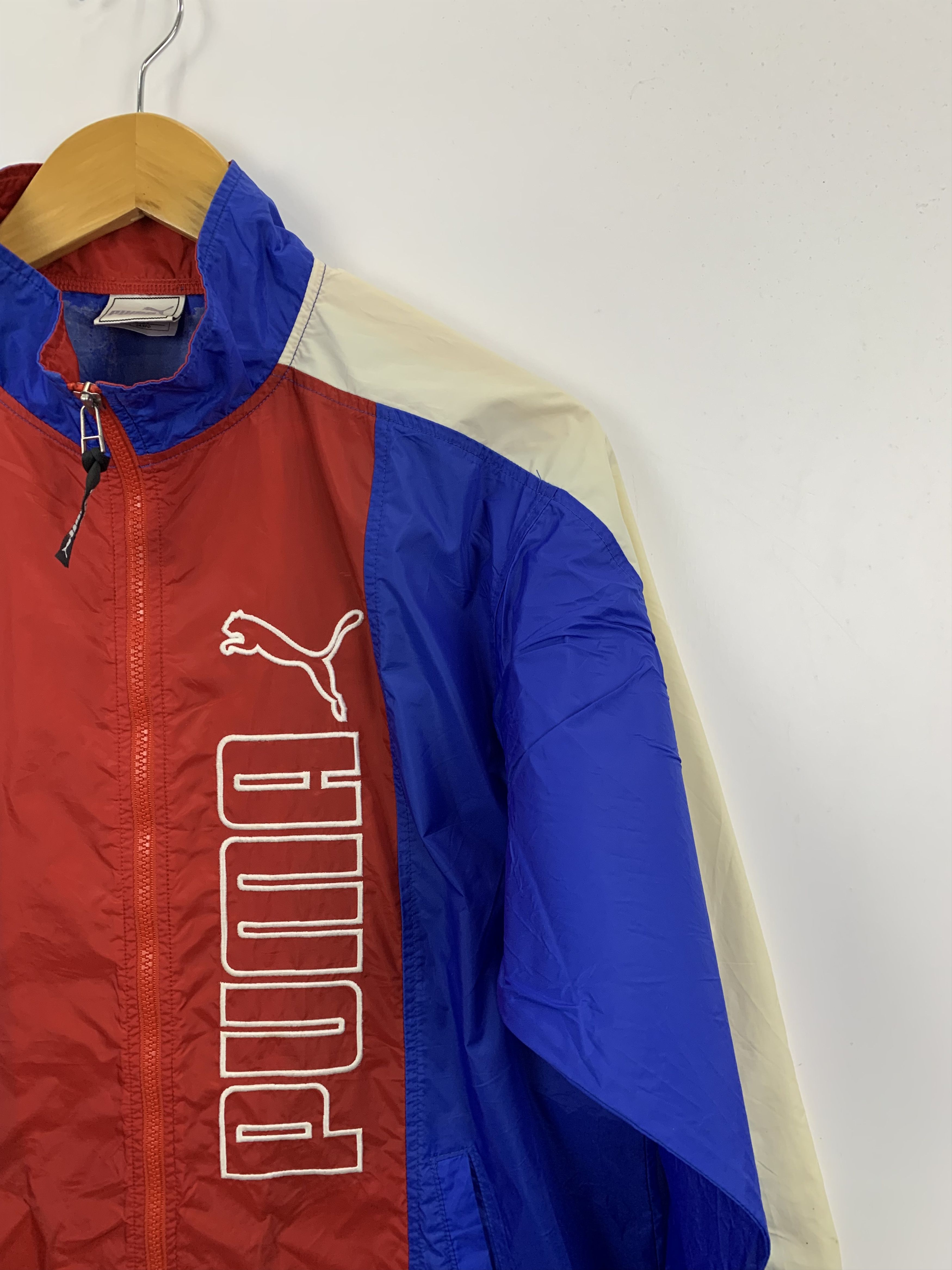 Puma × Vintage Vintage Puma Windbreaker Zipper Light Jacket Size US M / EU 48-50 / 2 - 8 Thumbnail