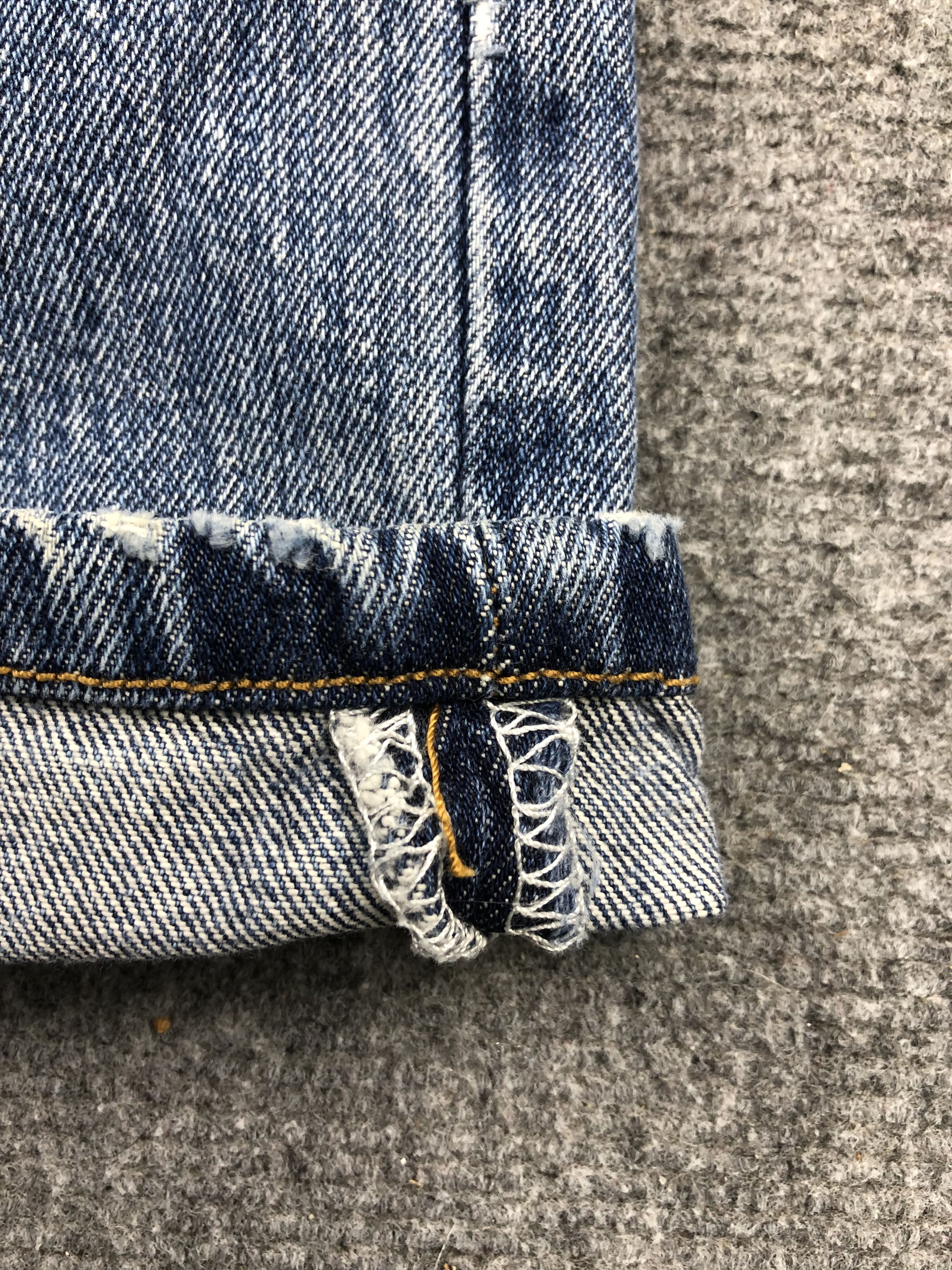 Levi's Vintage Levis 501 Faded Blue Jeans DP1425 Size US 36 / EU 52 - 6 Thumbnail